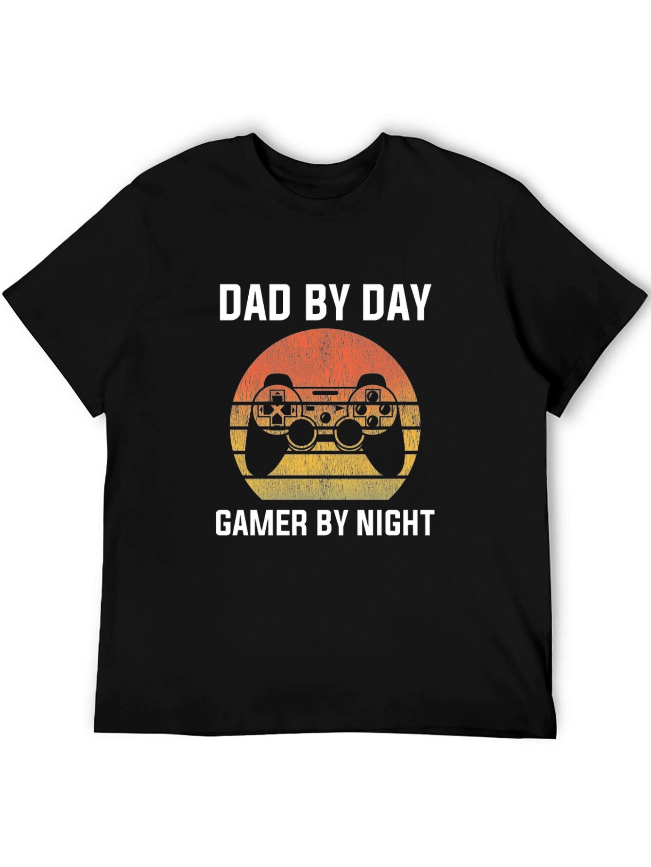 Dad By Day Gamer By Night Graphic Tee
