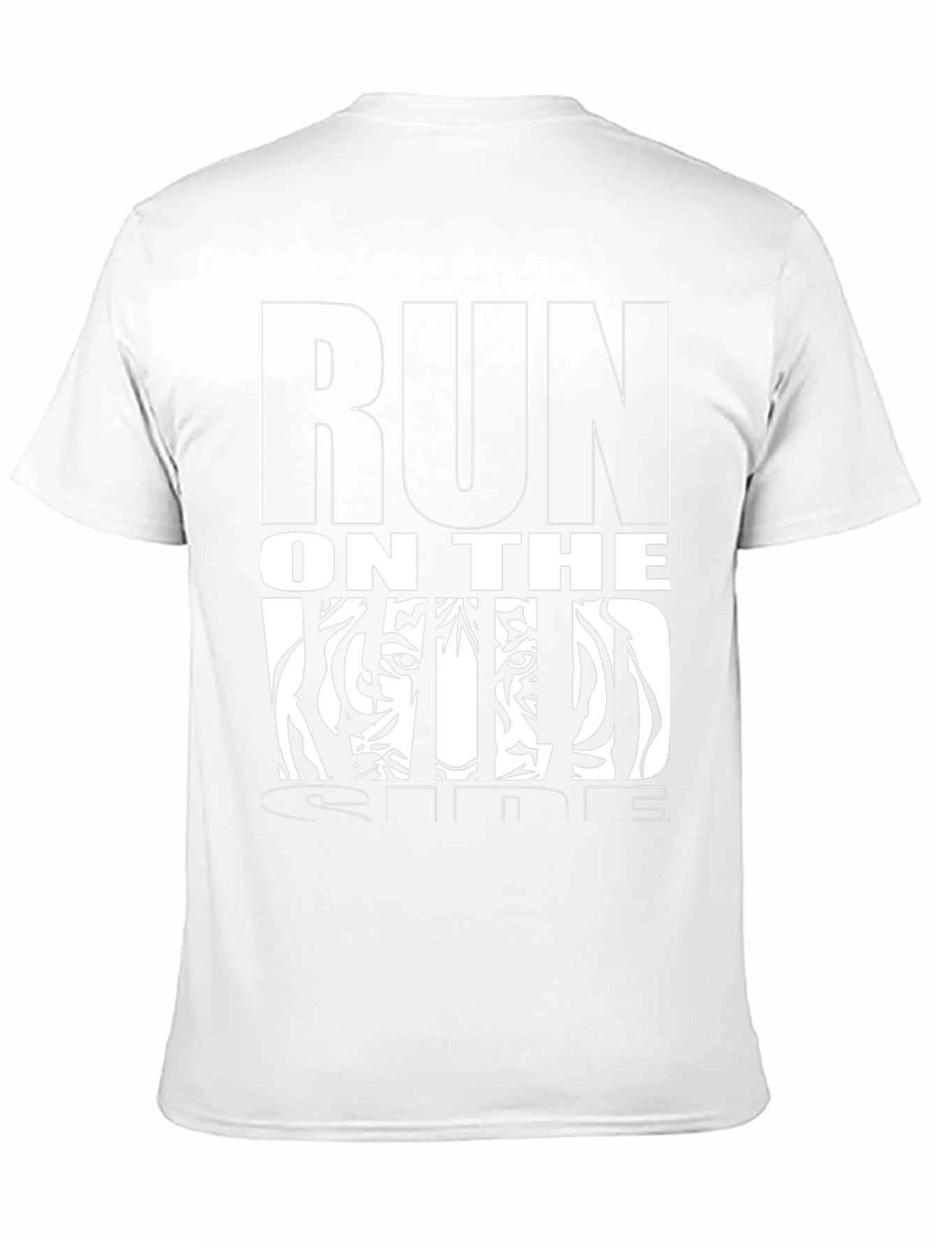 Run On The Wild Side Graphic Tee - Black