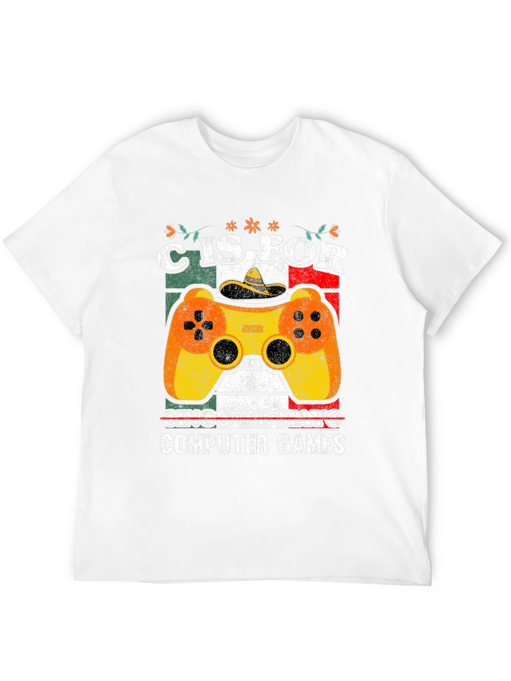 Cinco De Mayo Computer Games T-Shirt