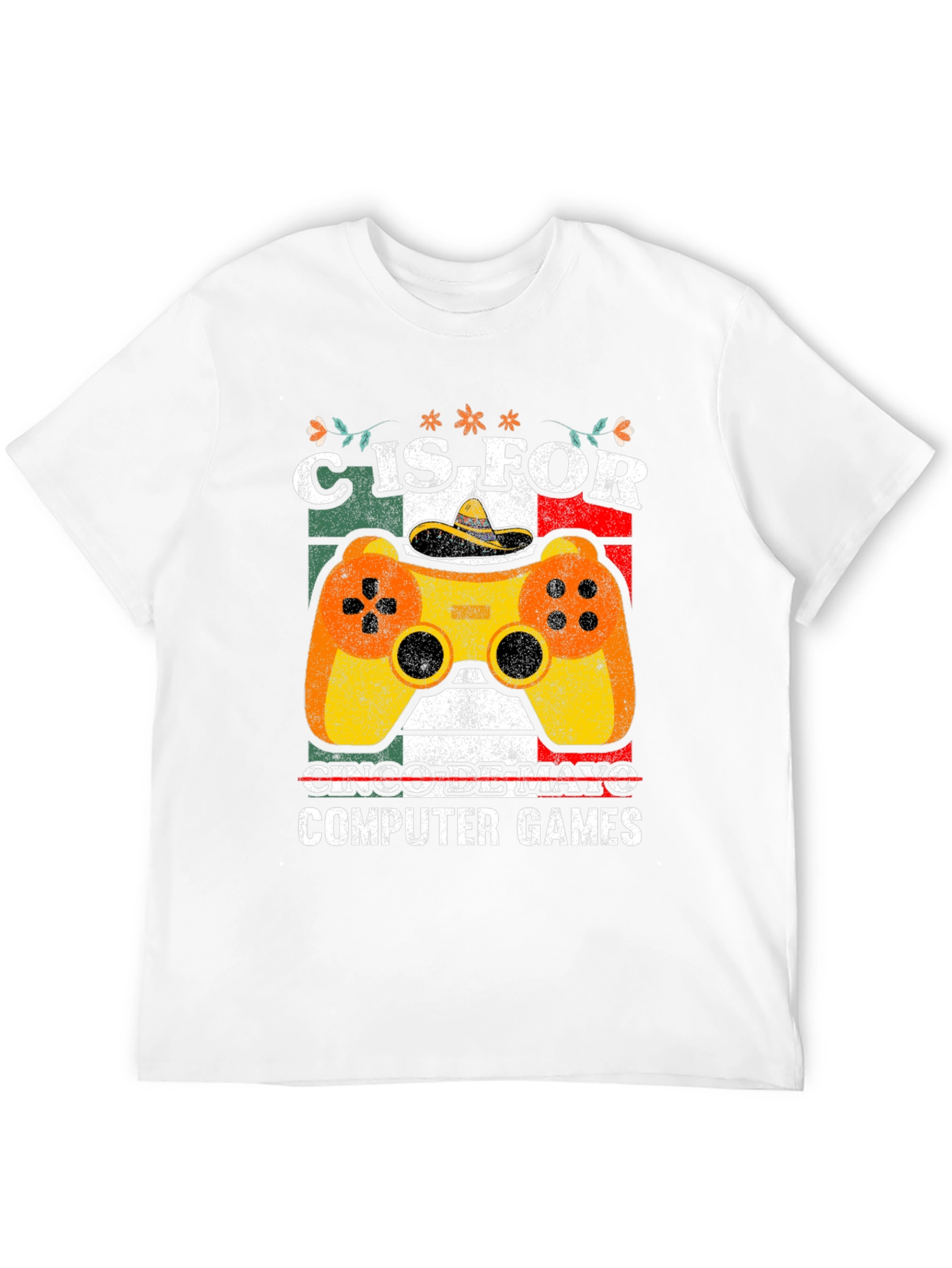 Cinco De Mayo Computer Games T-Shirt