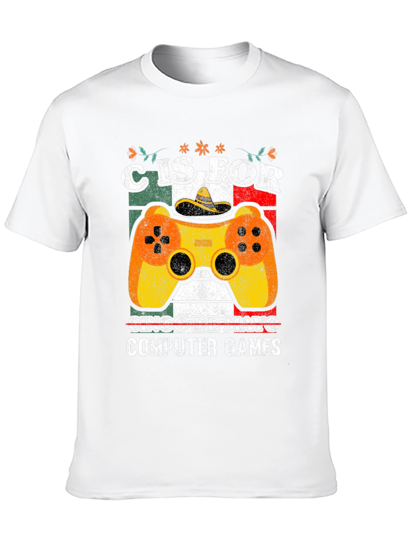 Cinco De Mayo Computer Games T-Shirt