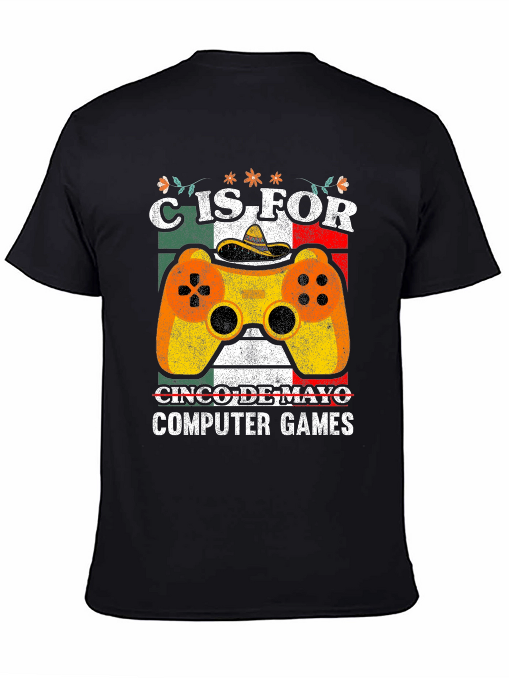 Cinco De Mayo Computer Games T-Shirt