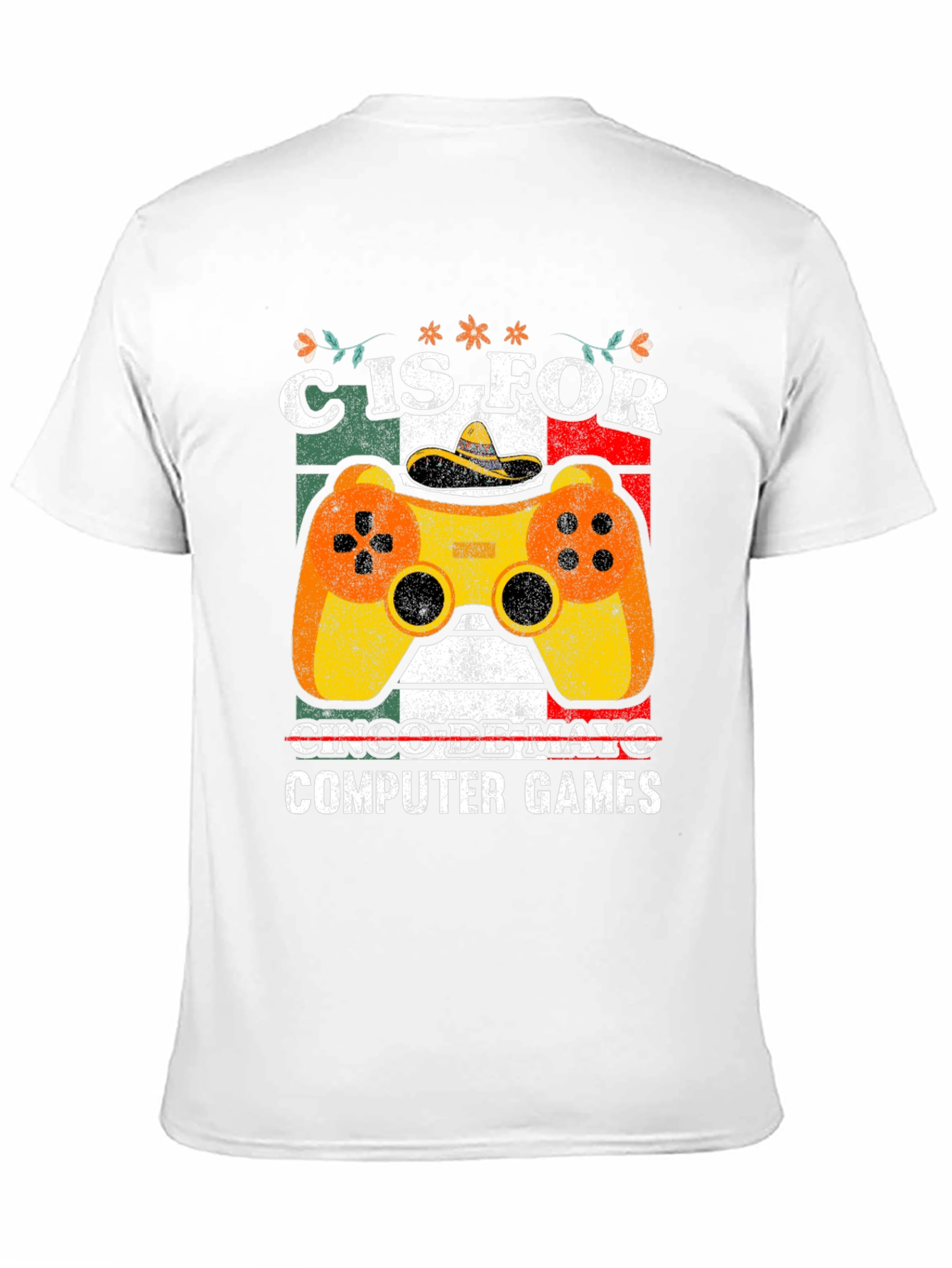 Cinco De Mayo Computer Games T-Shirt