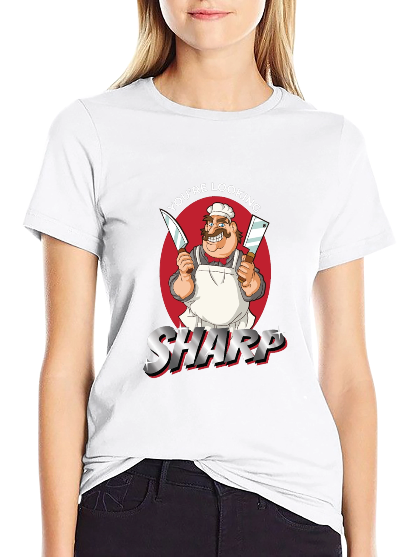 Youre Looking Sharp Graphic Novelty T-Shirt