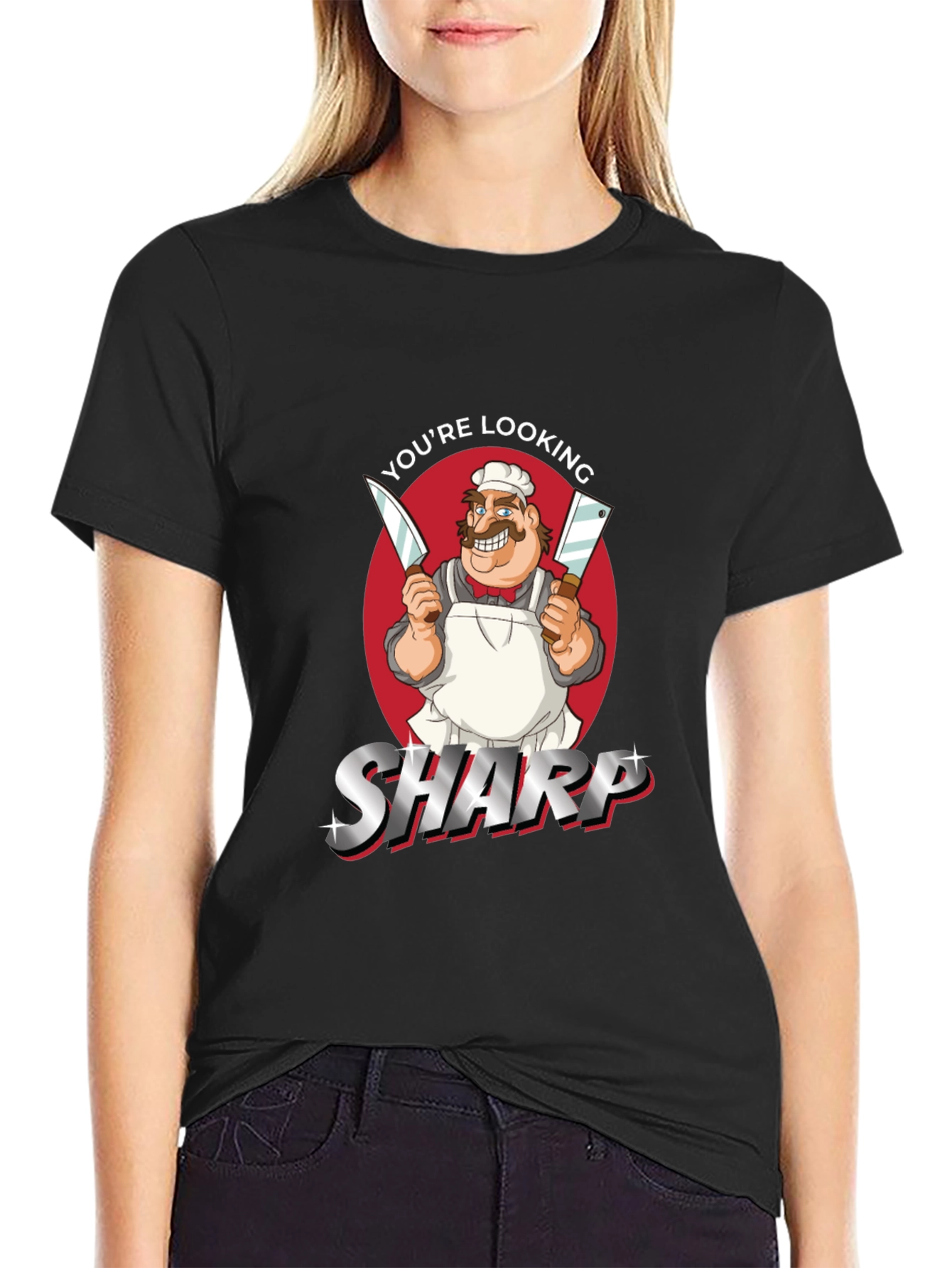 Youre Looking Sharp Graphic Novelty T-Shirt