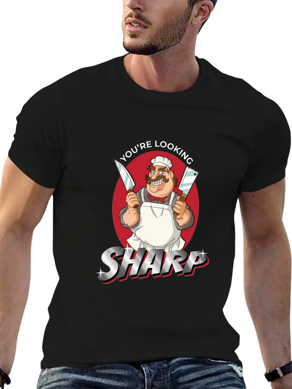 Youre Looking Sharp Graphic Novelty T-Shirt