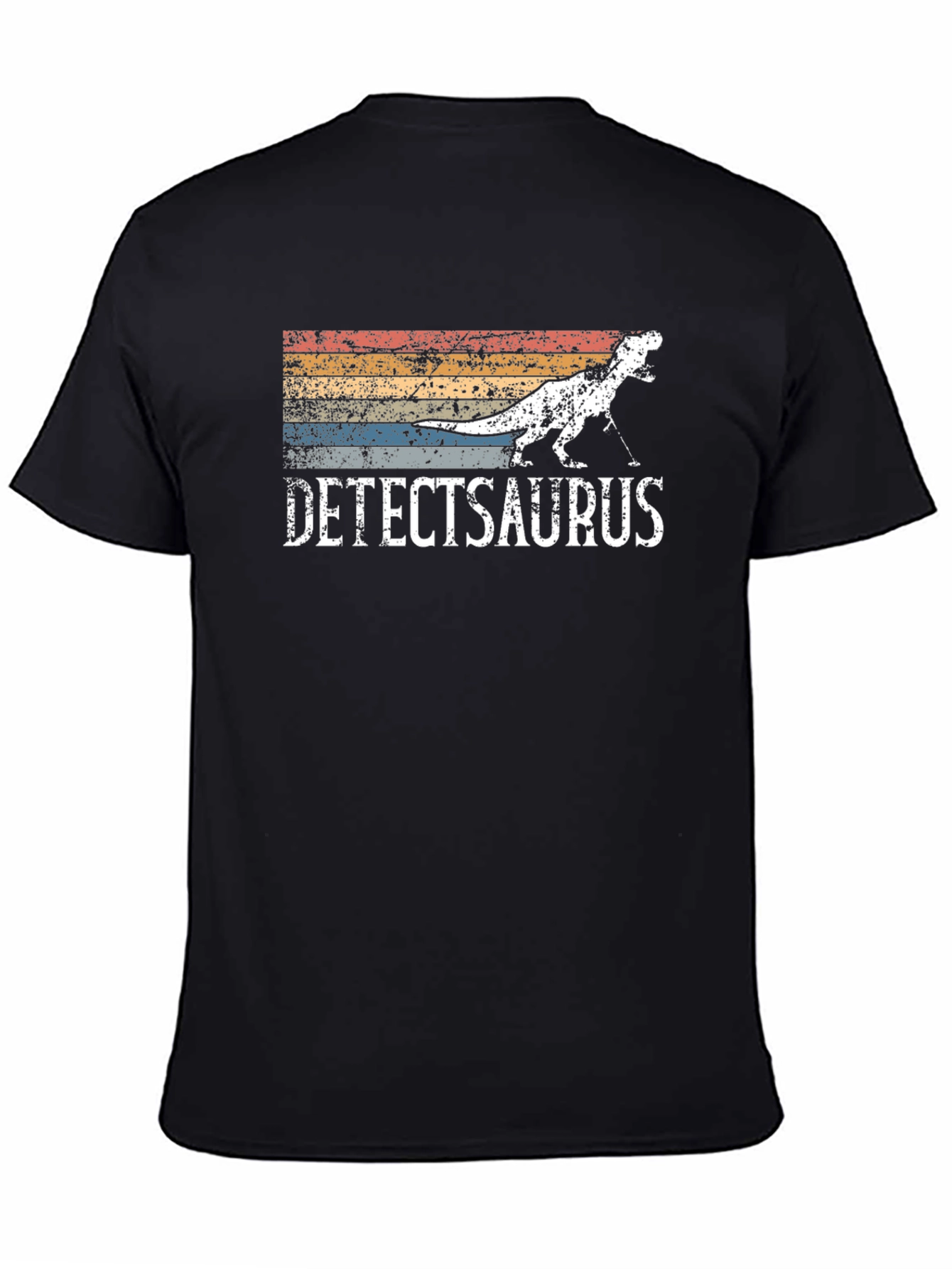 Detectsaurus T-Rex Dinosaur Metal Detecting T-Shirt