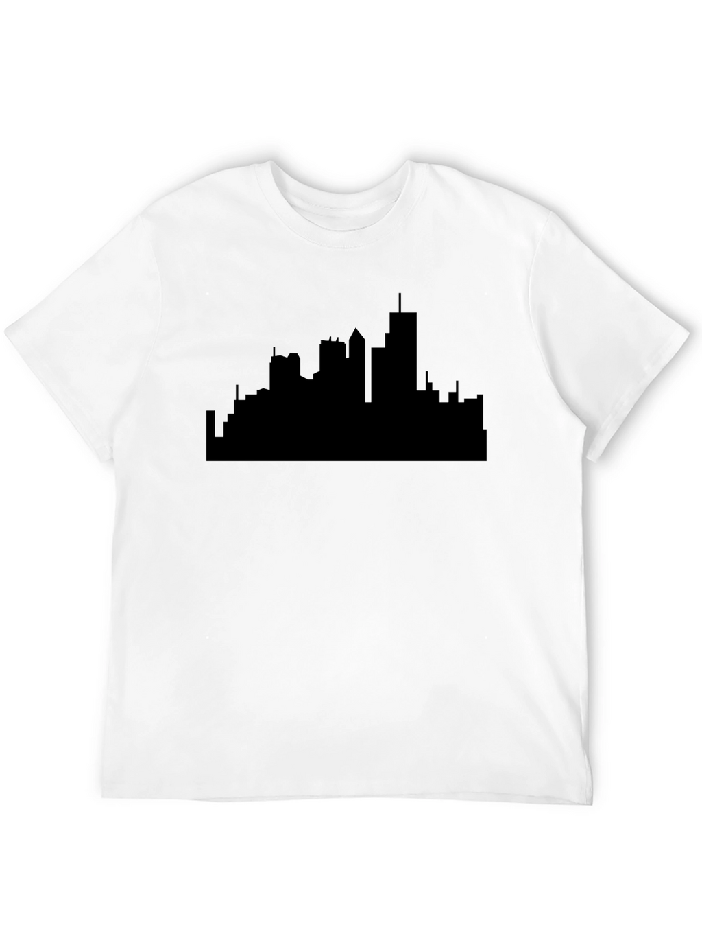 Cityscape Silhouette T-Shirt - Modern Graphic Tee