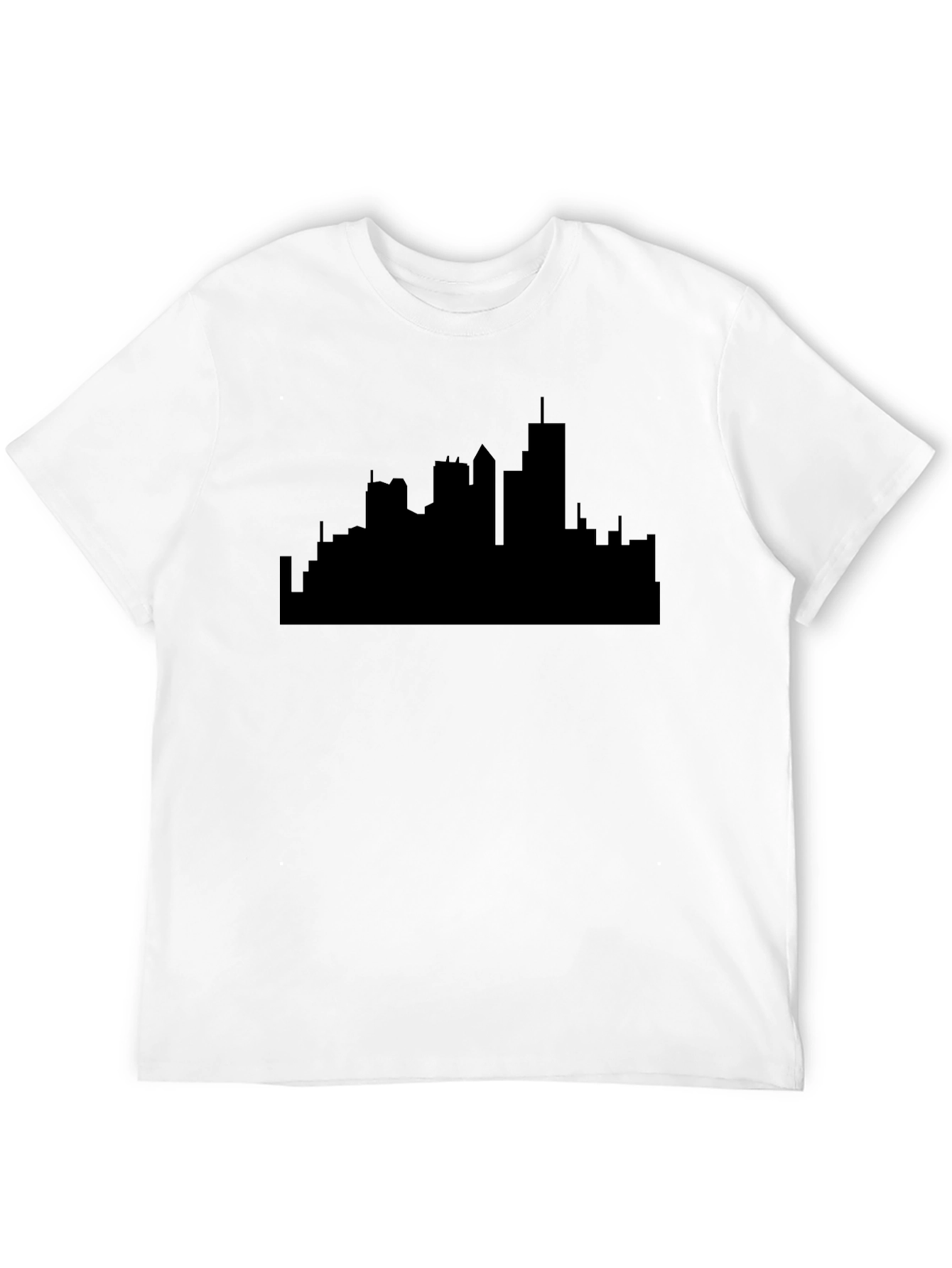Cityscape Silhouette T-Shirt - Modern Graphic Tee