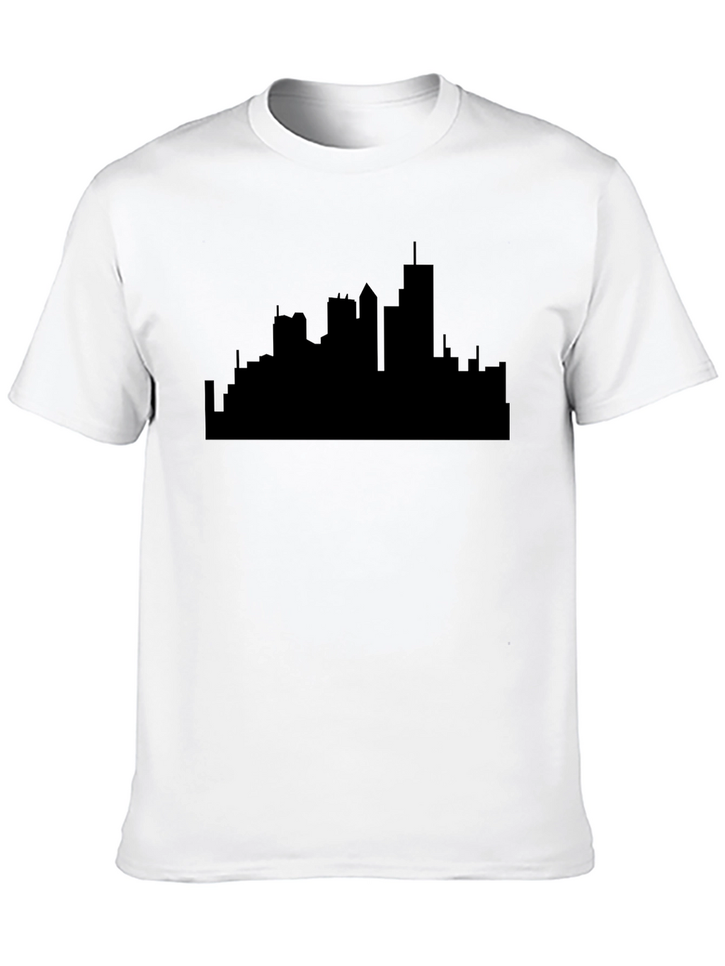 Cityscape Silhouette T-Shirt - Modern Graphic Tee
