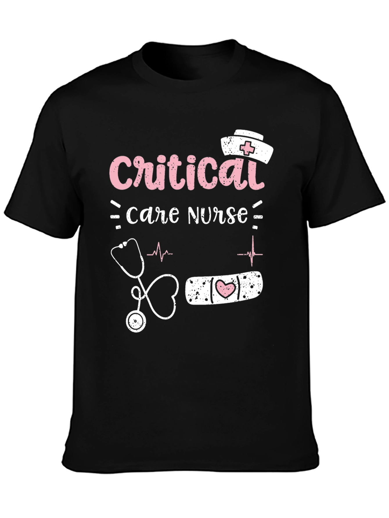 Critical Care Nurse Graphic T-Shirt