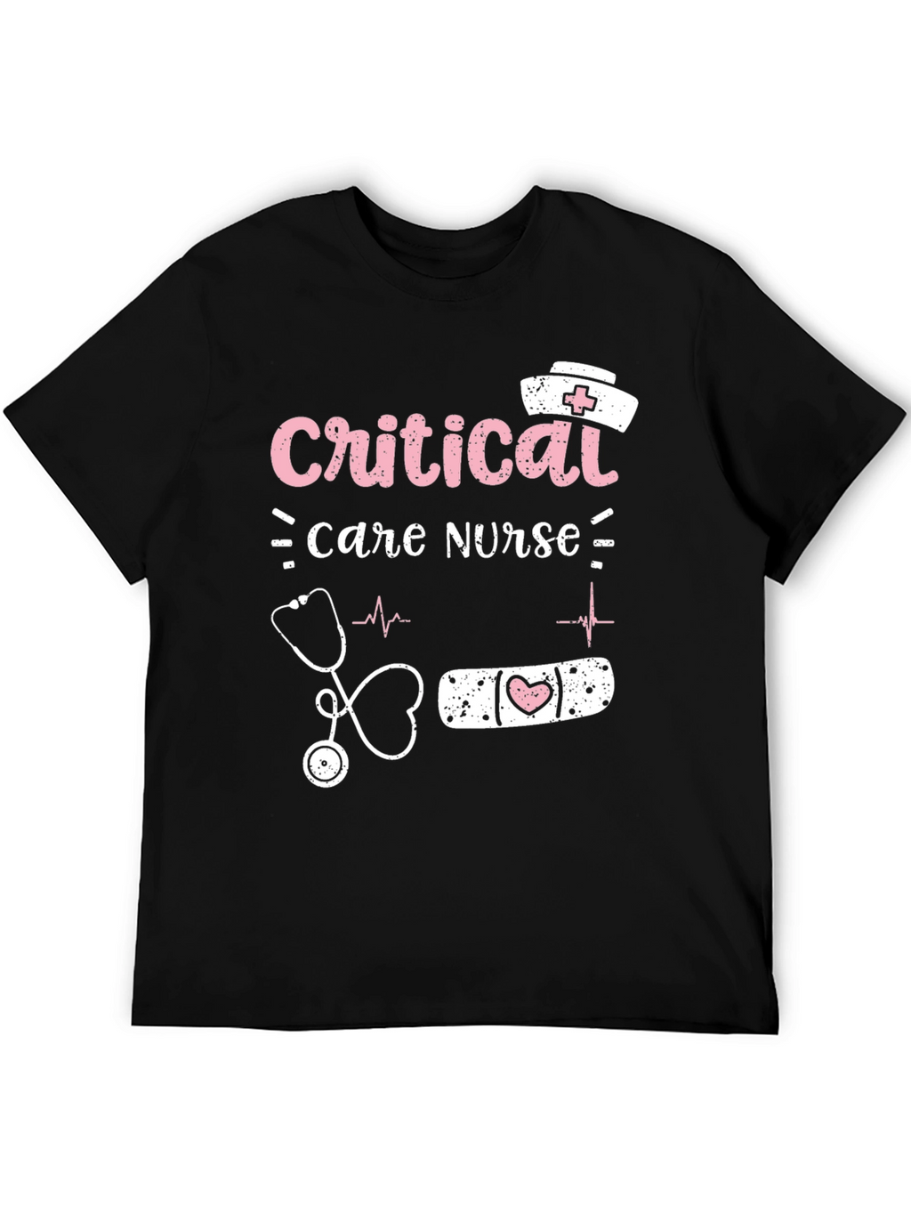 Critical Care Nurse Graphic T-Shirt