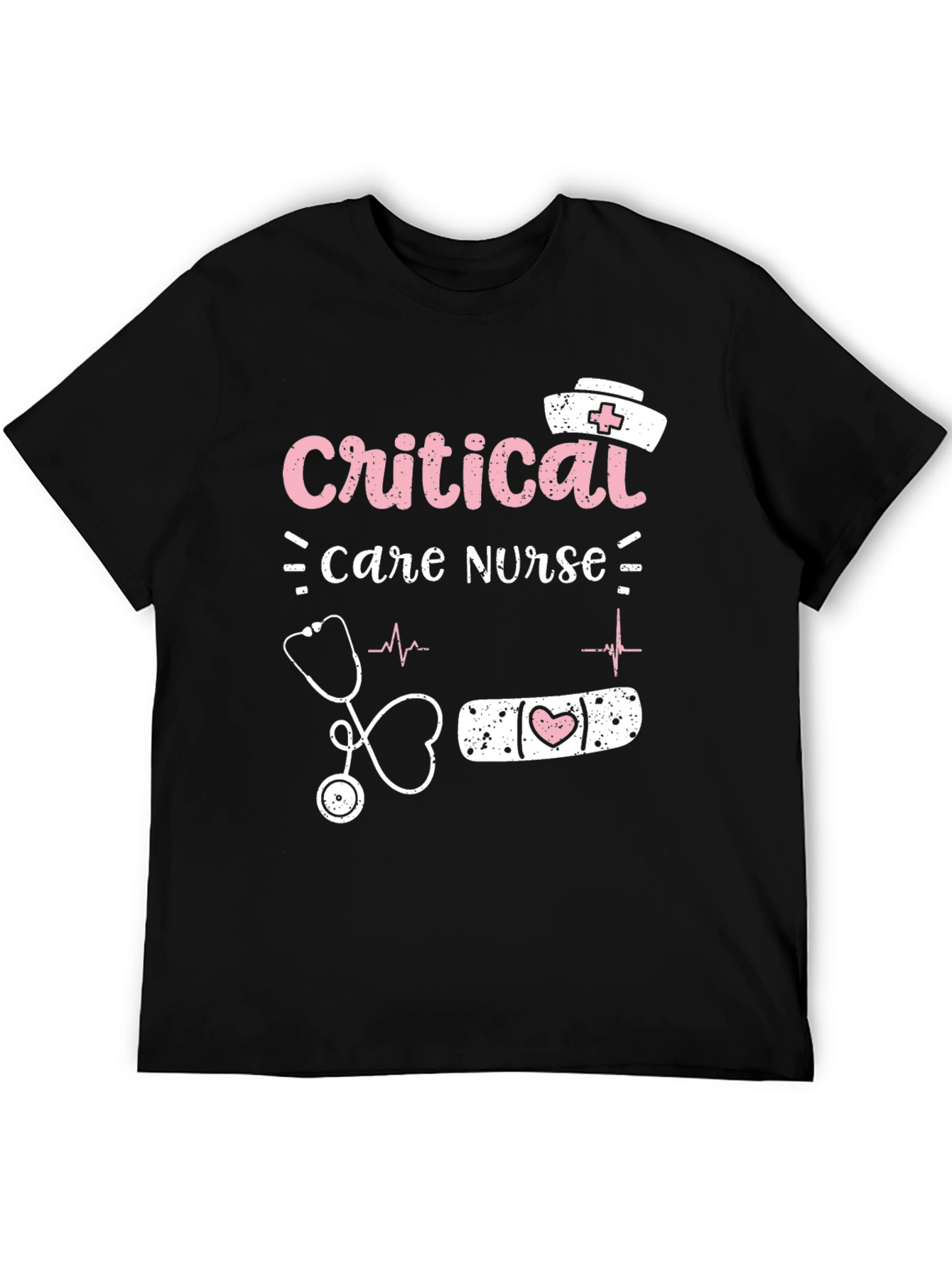 Critical Care Nurse Graphic T-Shirt