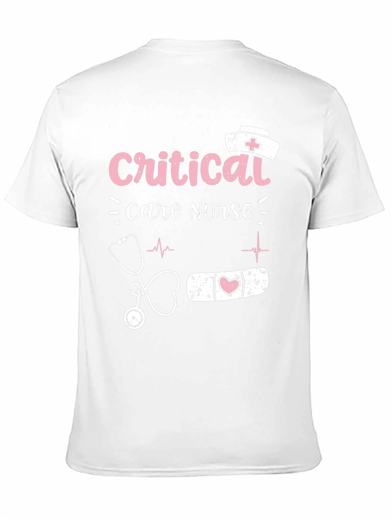 Critical Care Nurse Graphic T-Shirt