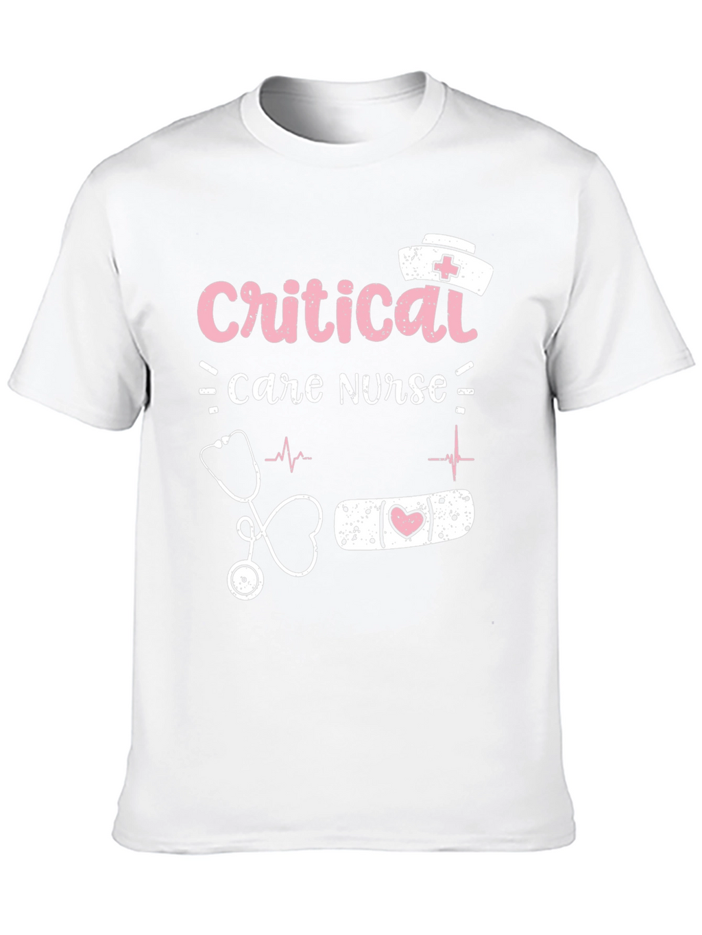Critical Care Nurse Graphic T-Shirt