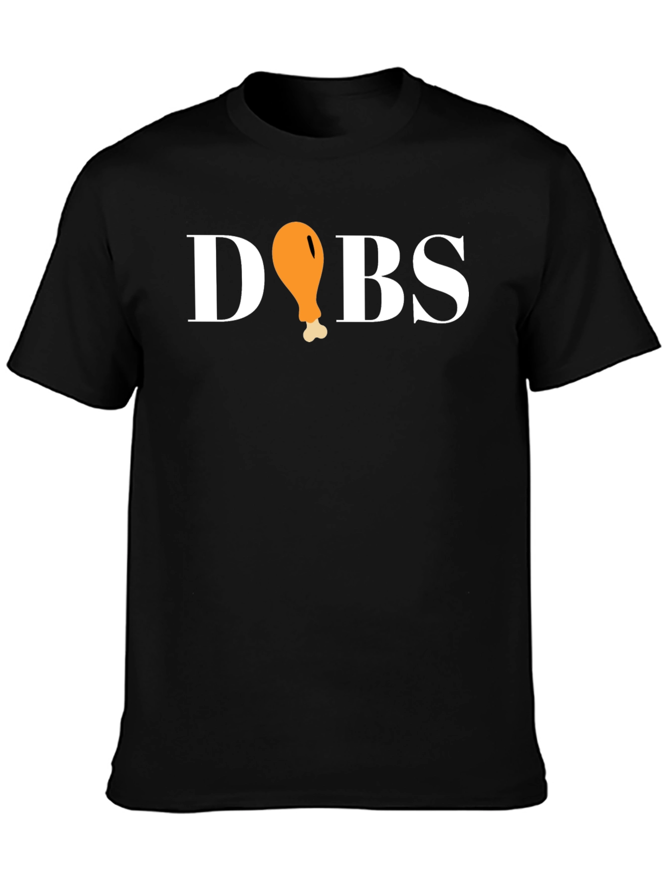 DOBS Chicken Leg Graphic T-Shirt - Funny Foodie Tee