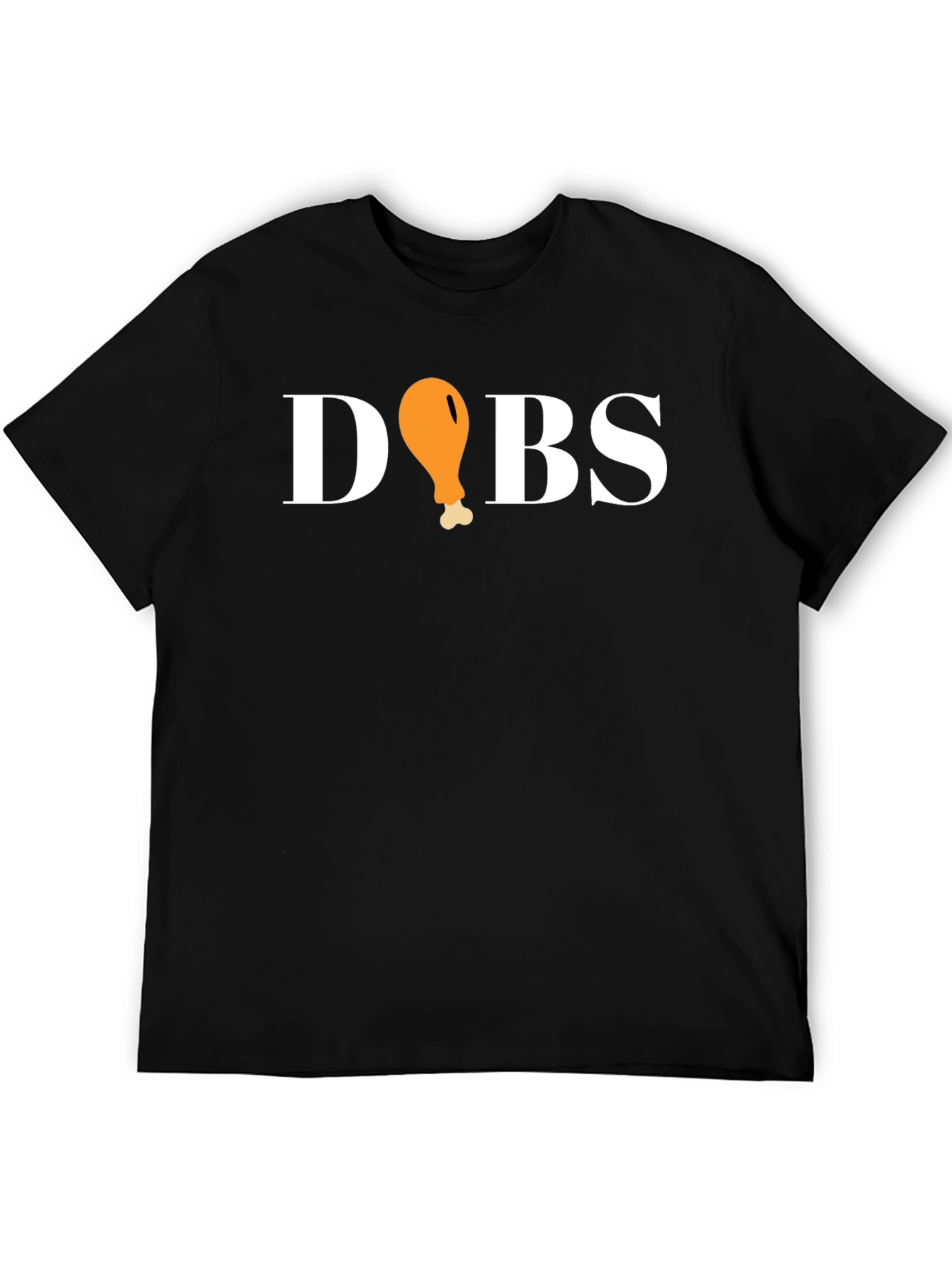DOBS Chicken Leg Graphic T-Shirt - Funny Foodie Tee