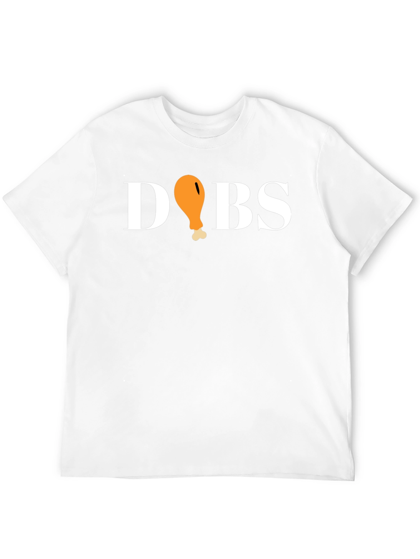 DOBS Chicken Leg Graphic T-Shirt - Funny Foodie Tee