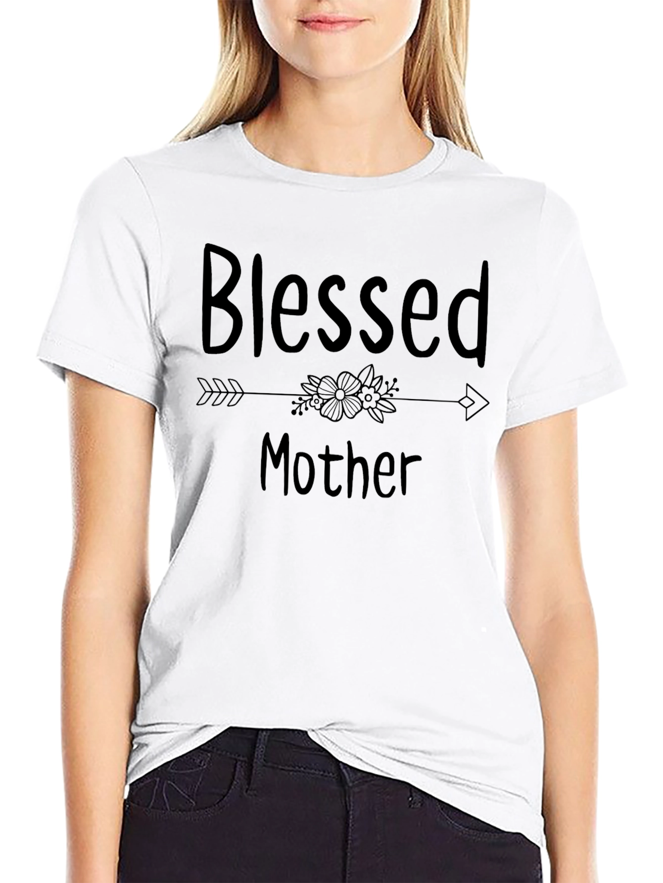 Blessed Mother Graphic T-Shirt