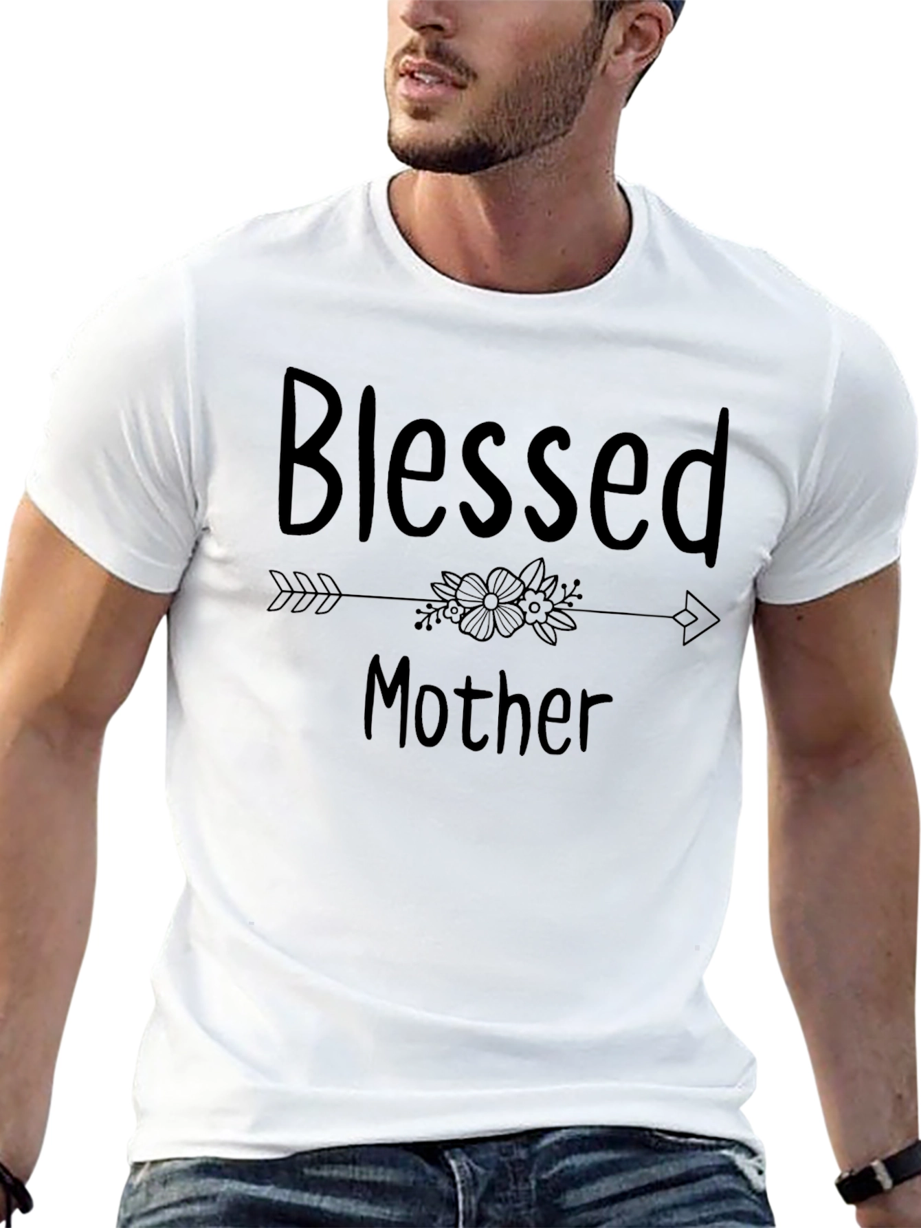 Blessed Mother Graphic T-Shirt