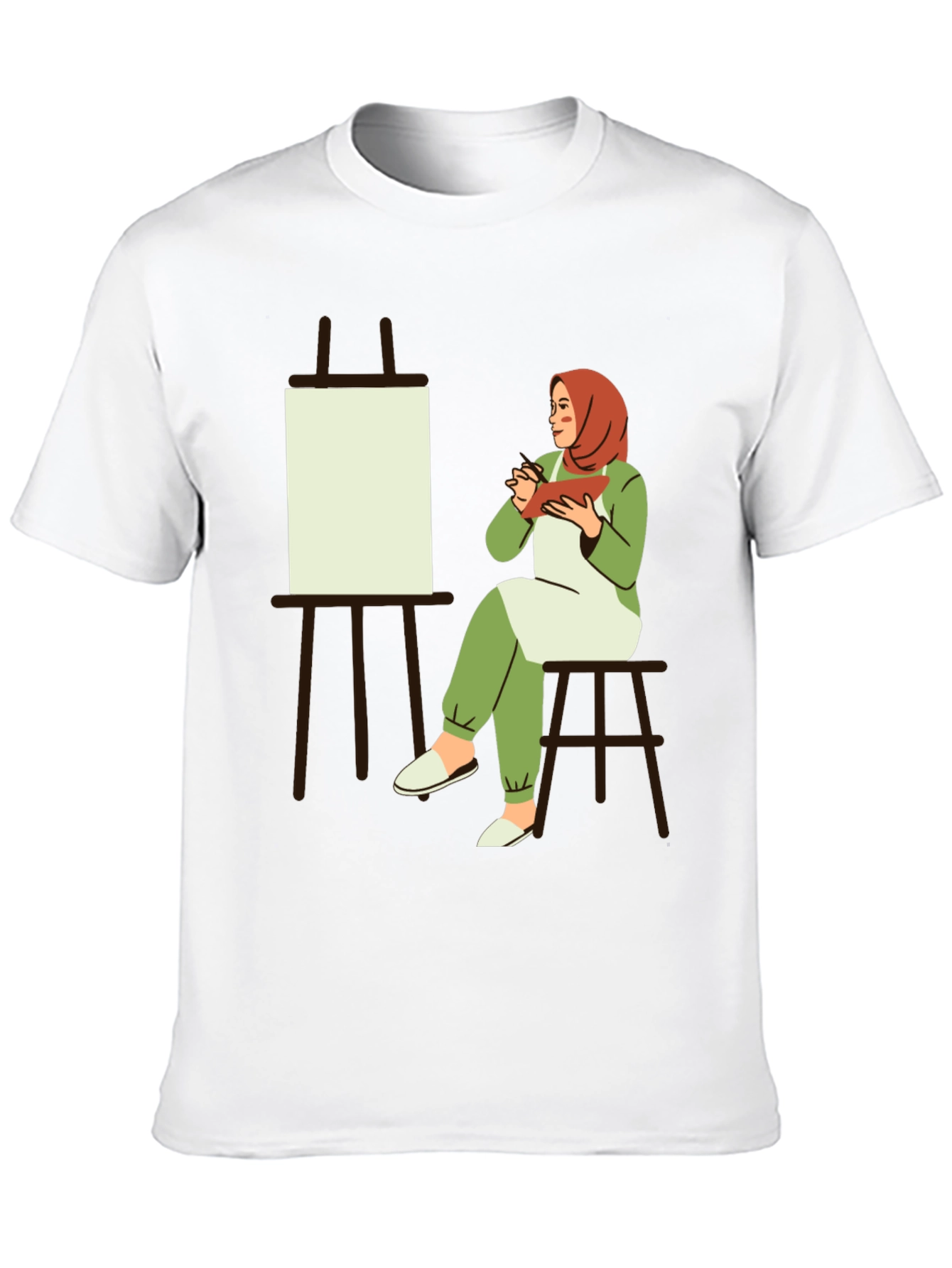 Artist Hijabi Graphic T-Shirt