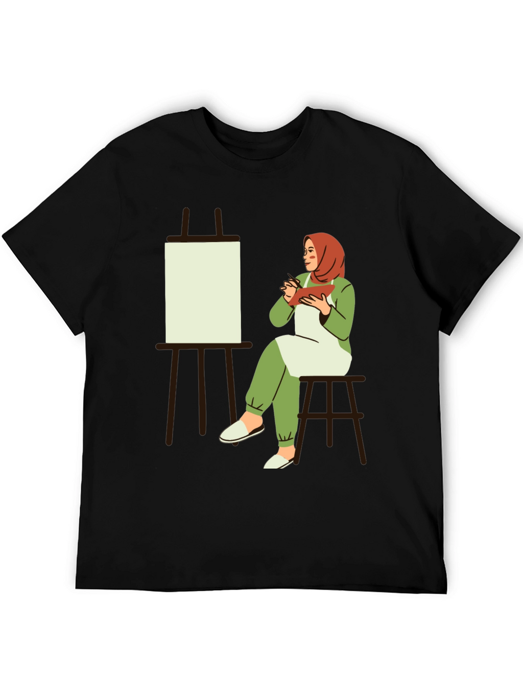 Artist Hijabi Graphic T-Shirt