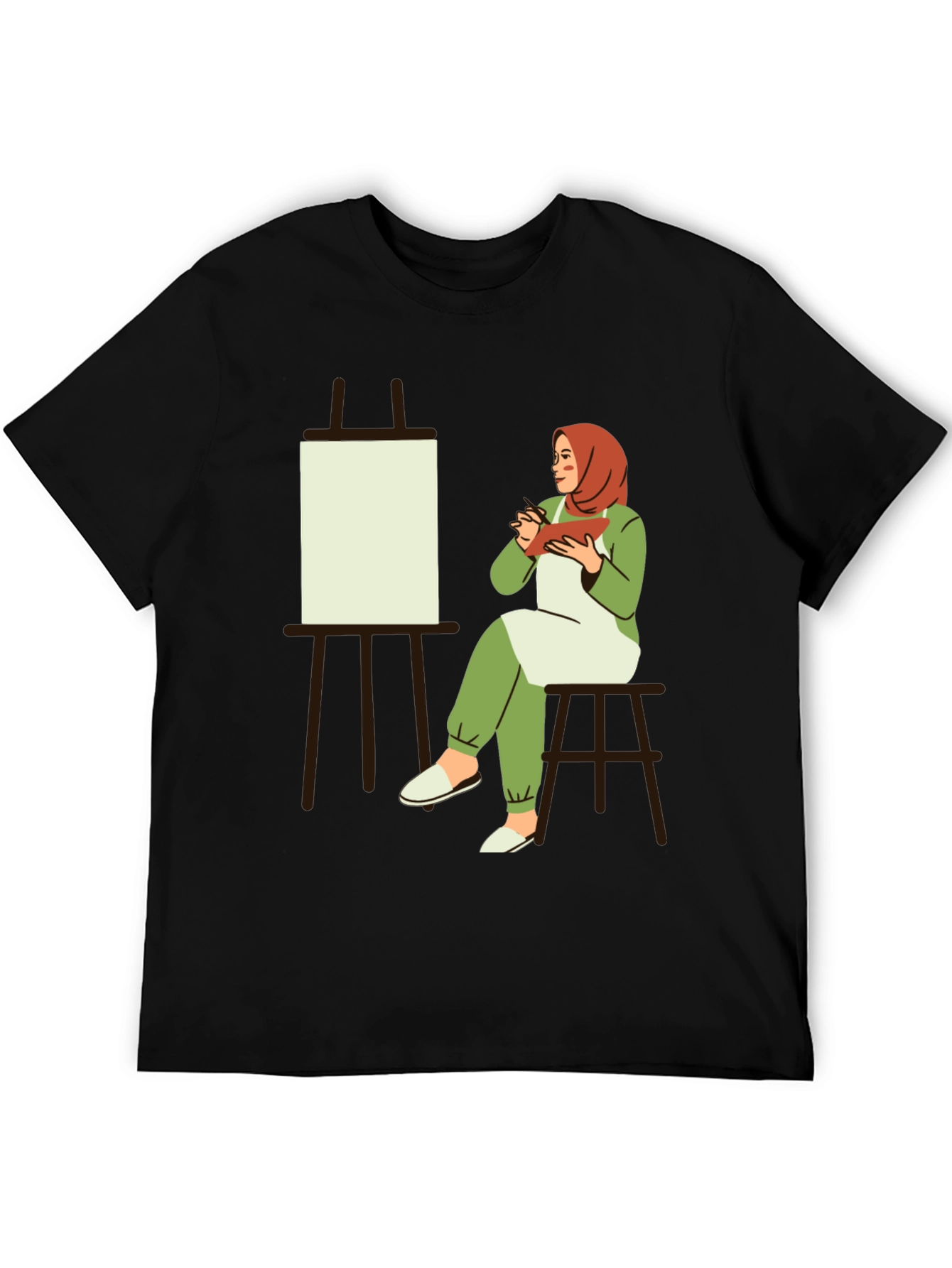 Artist Hijabi Graphic T-Shirt