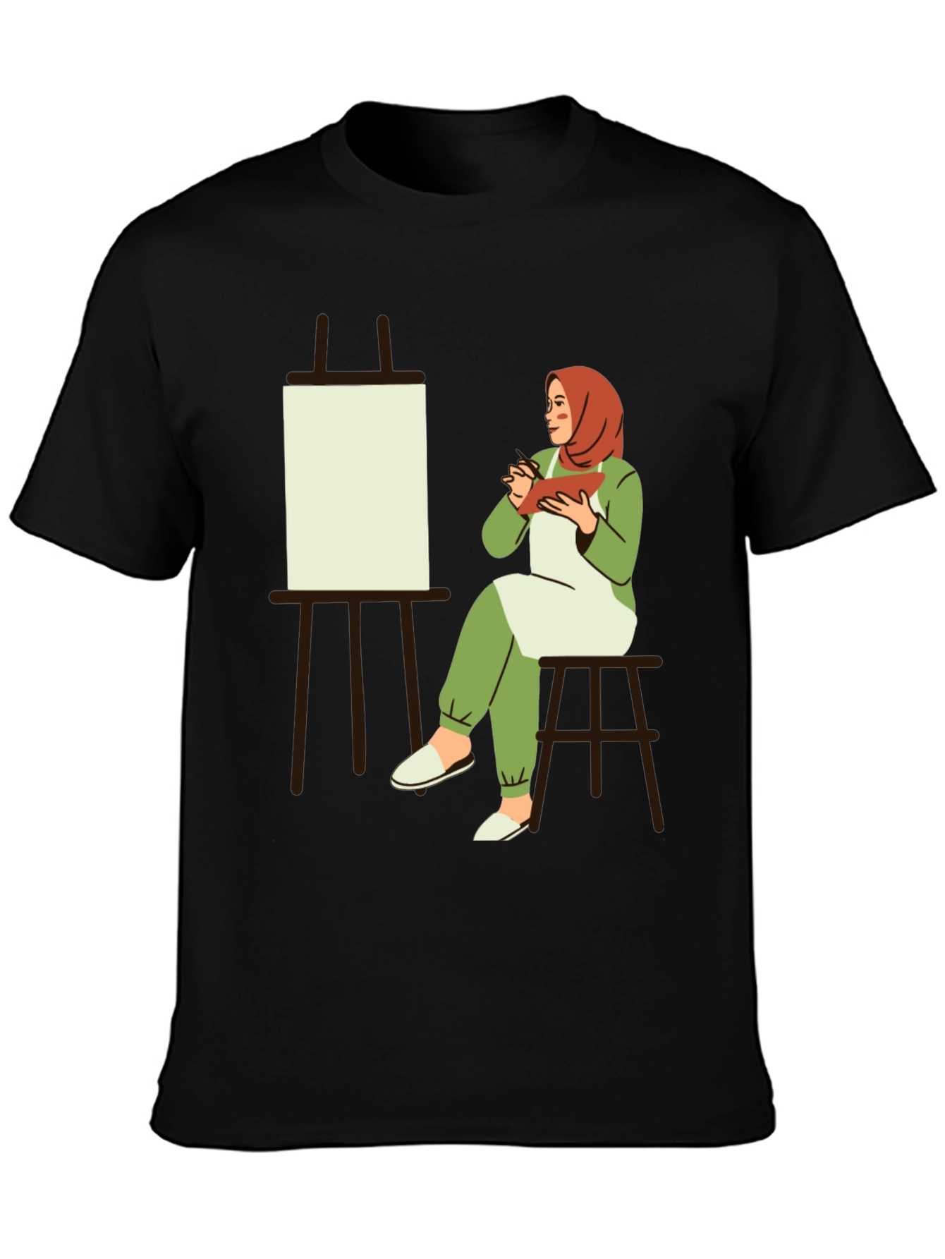 Artist Hijabi Graphic T-Shirt