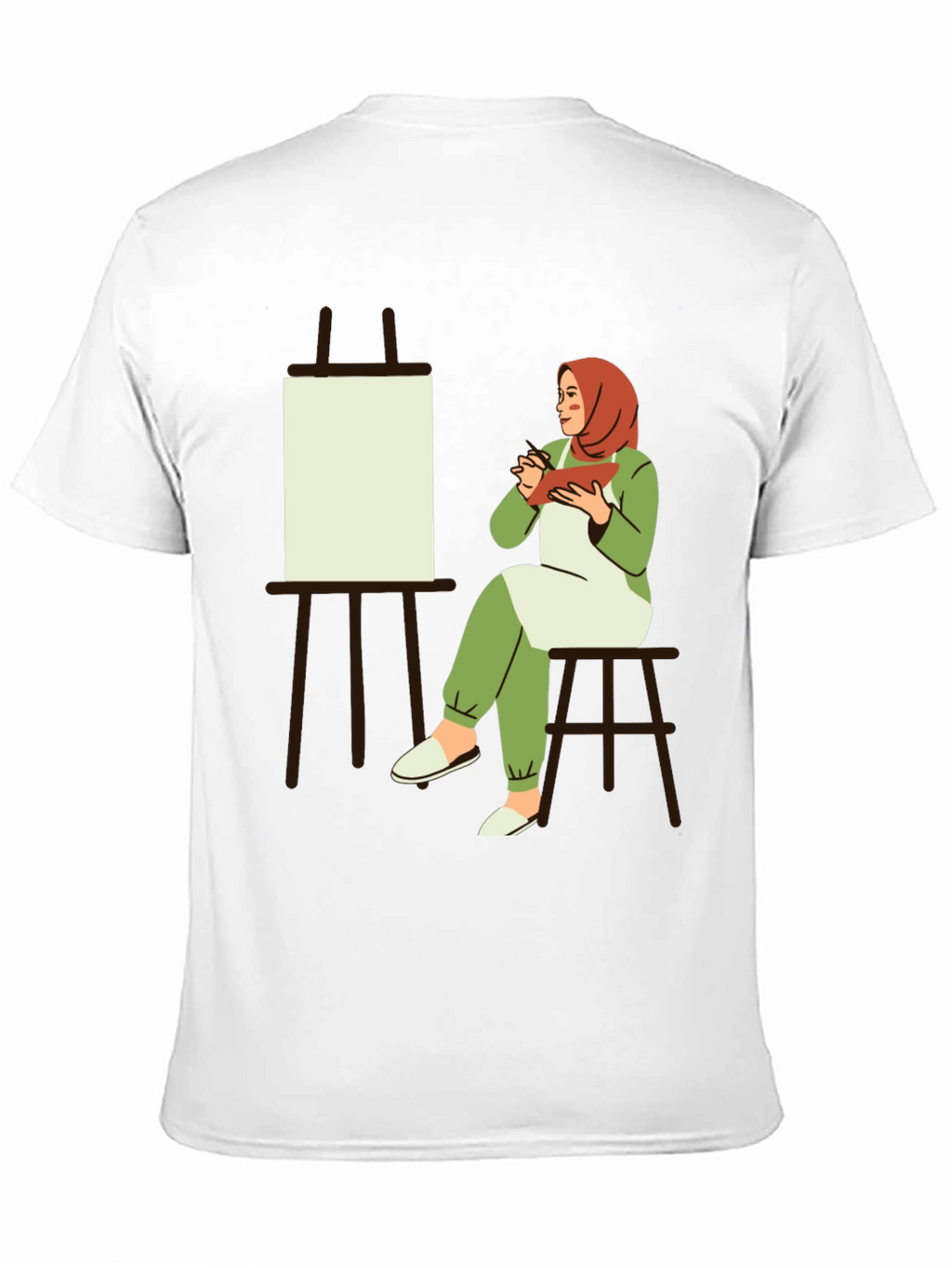 Artist Hijabi Graphic T-Shirt
