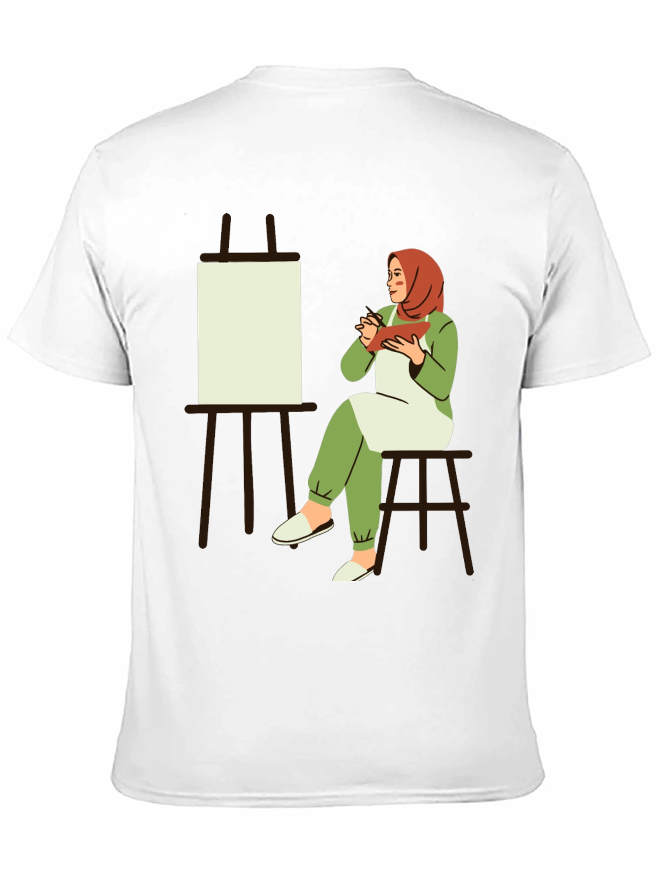 Artist Hijabi Graphic T-Shirt
