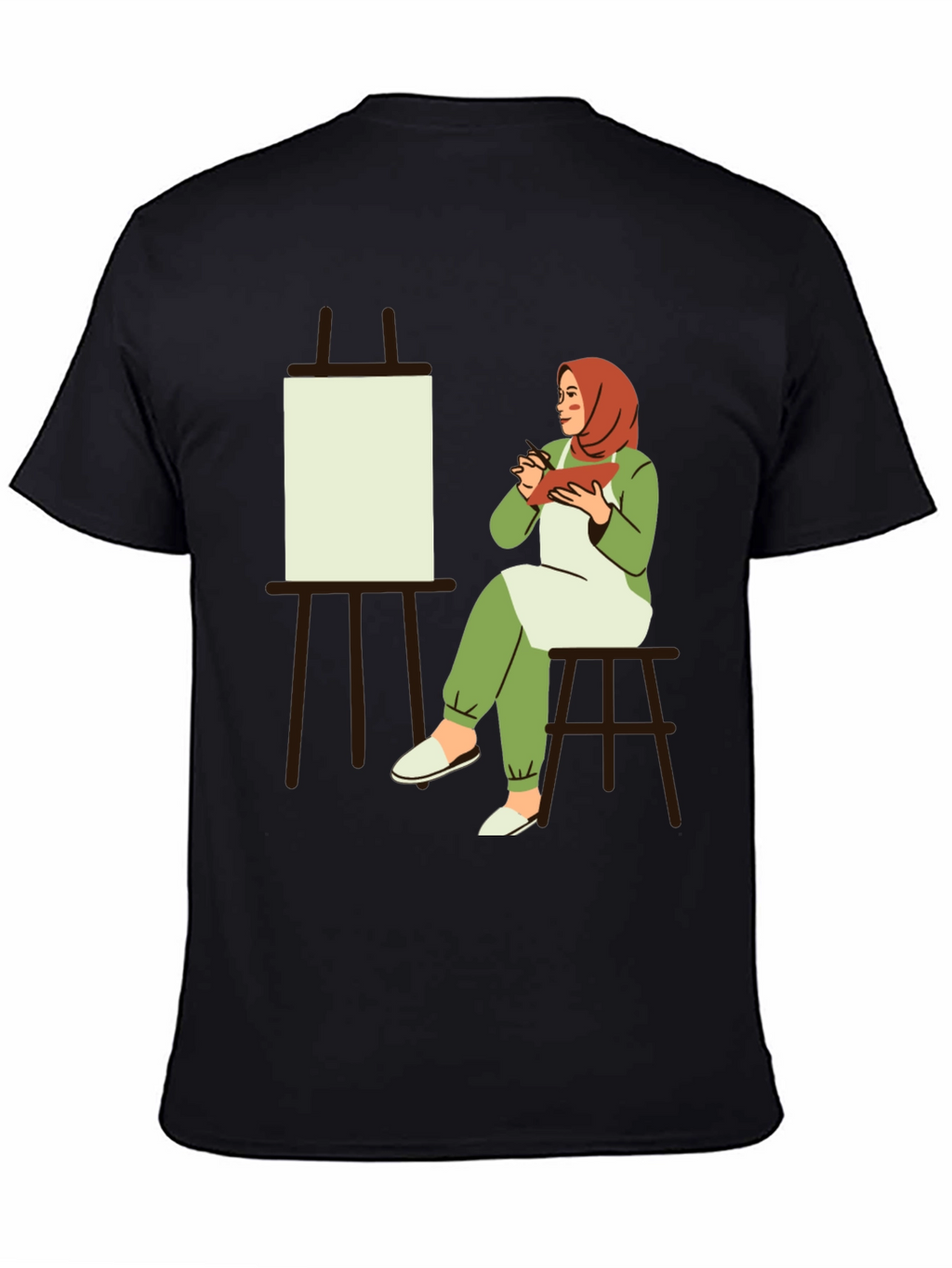 Artist Hijabi Graphic T-Shirt