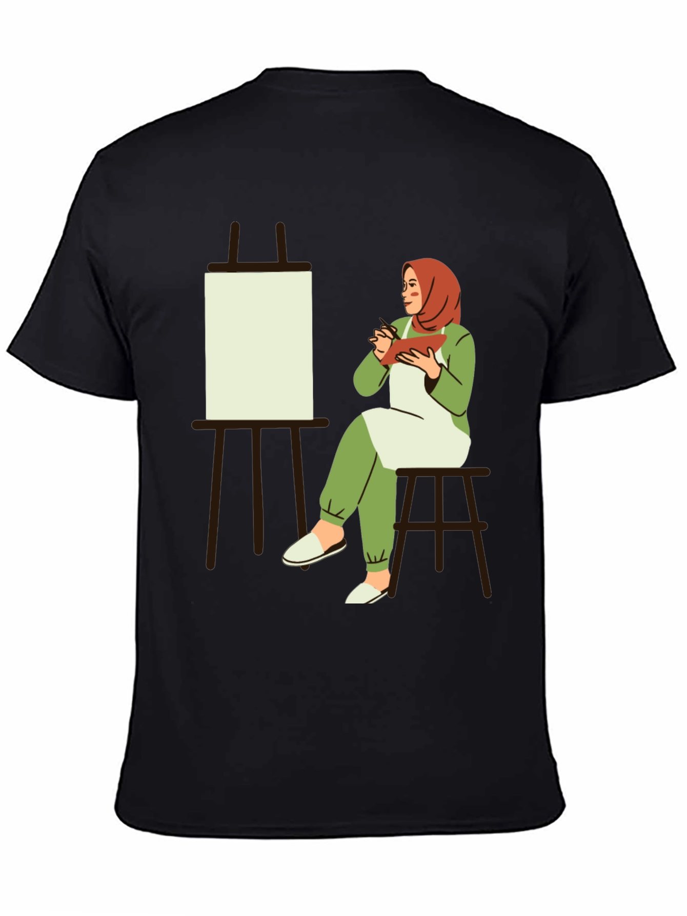 Artist Hijabi Graphic T-Shirt