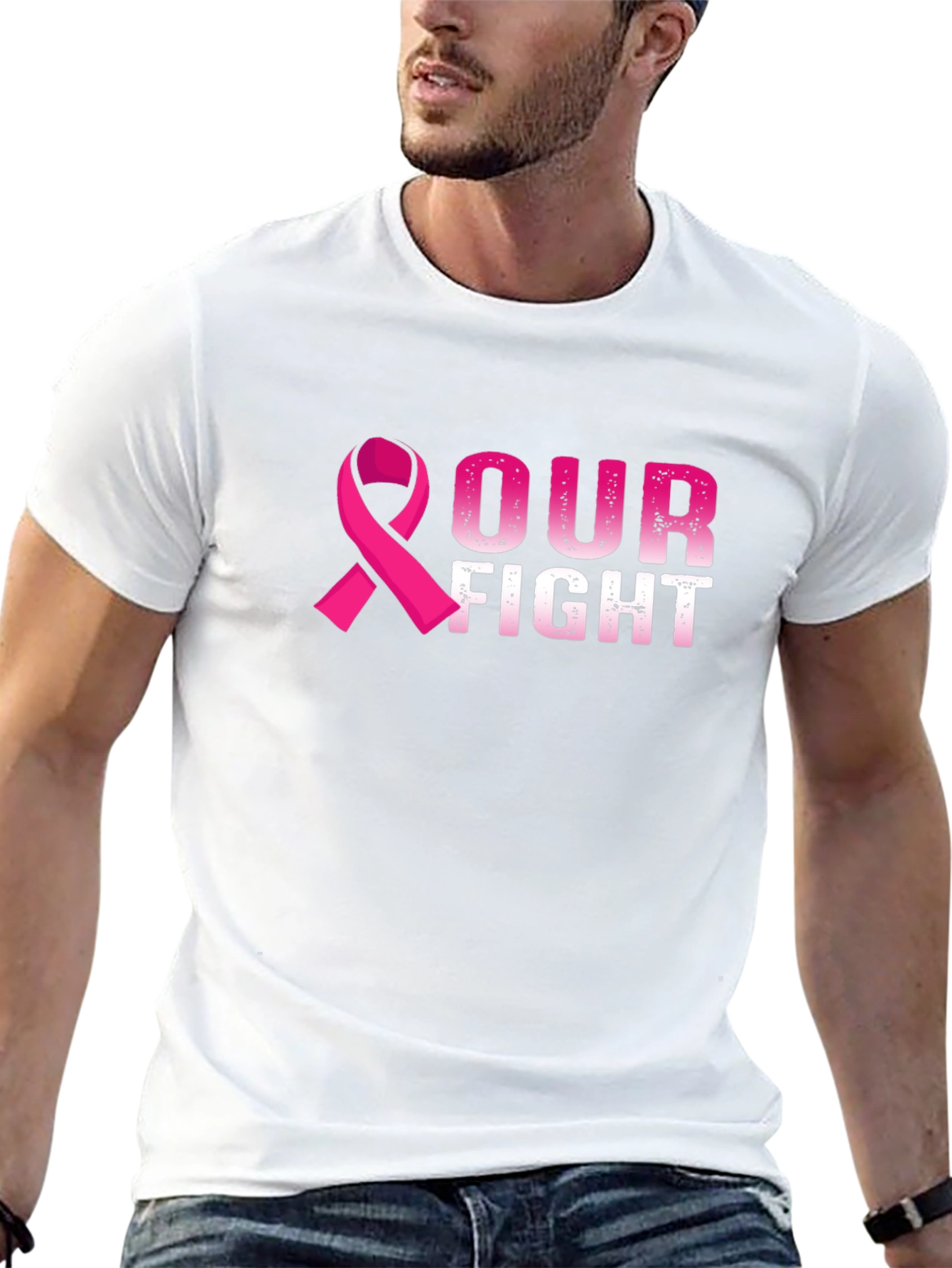 Breast Cancer Awareness Ribbon T-Shirt