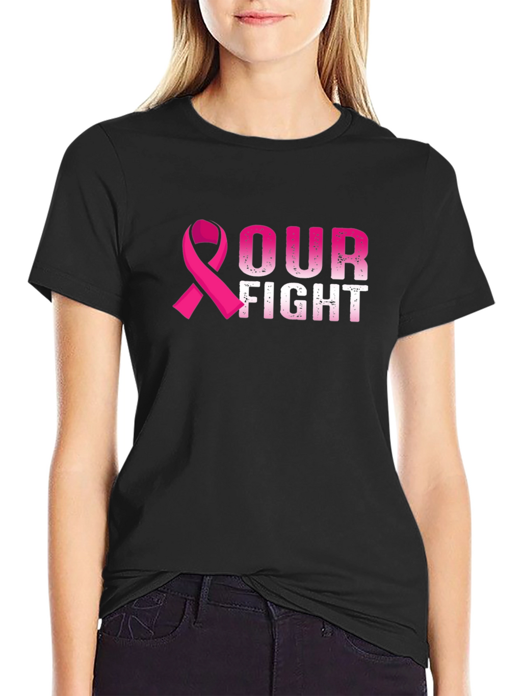 Breast Cancer Awareness Ribbon T-Shirt
