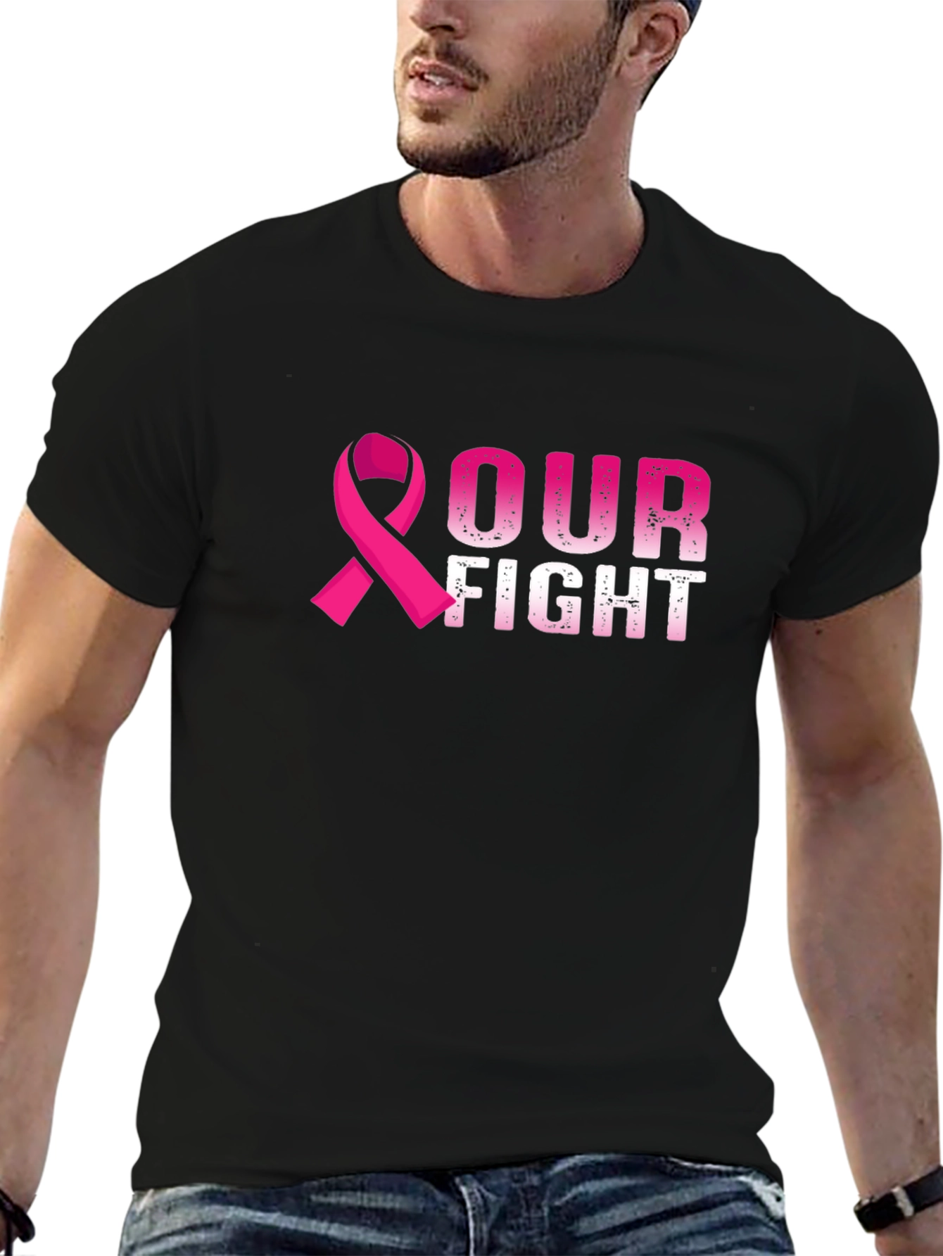 Breast Cancer Awareness Ribbon T-Shirt