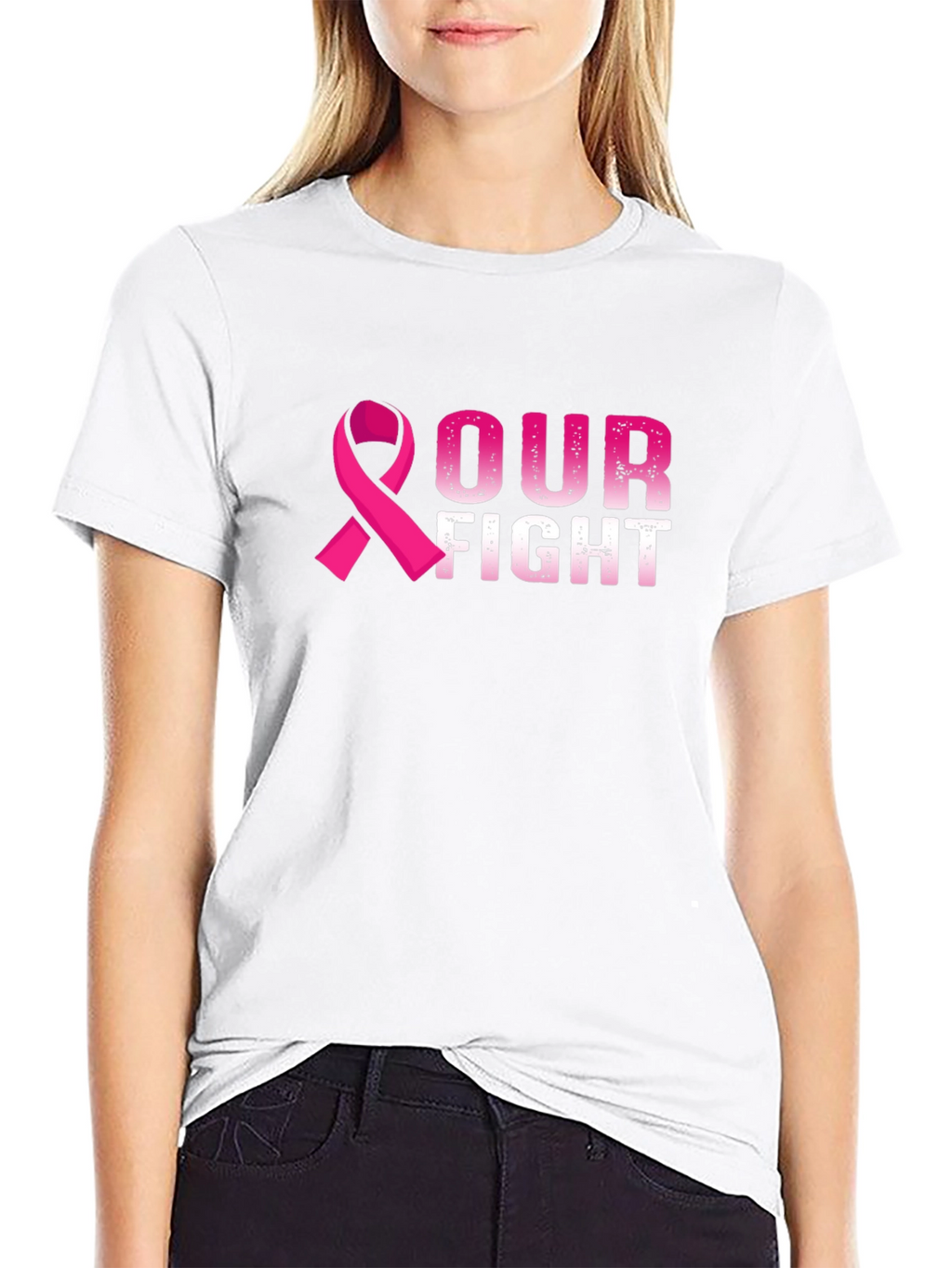 Breast Cancer Awareness Ribbon T-Shirt