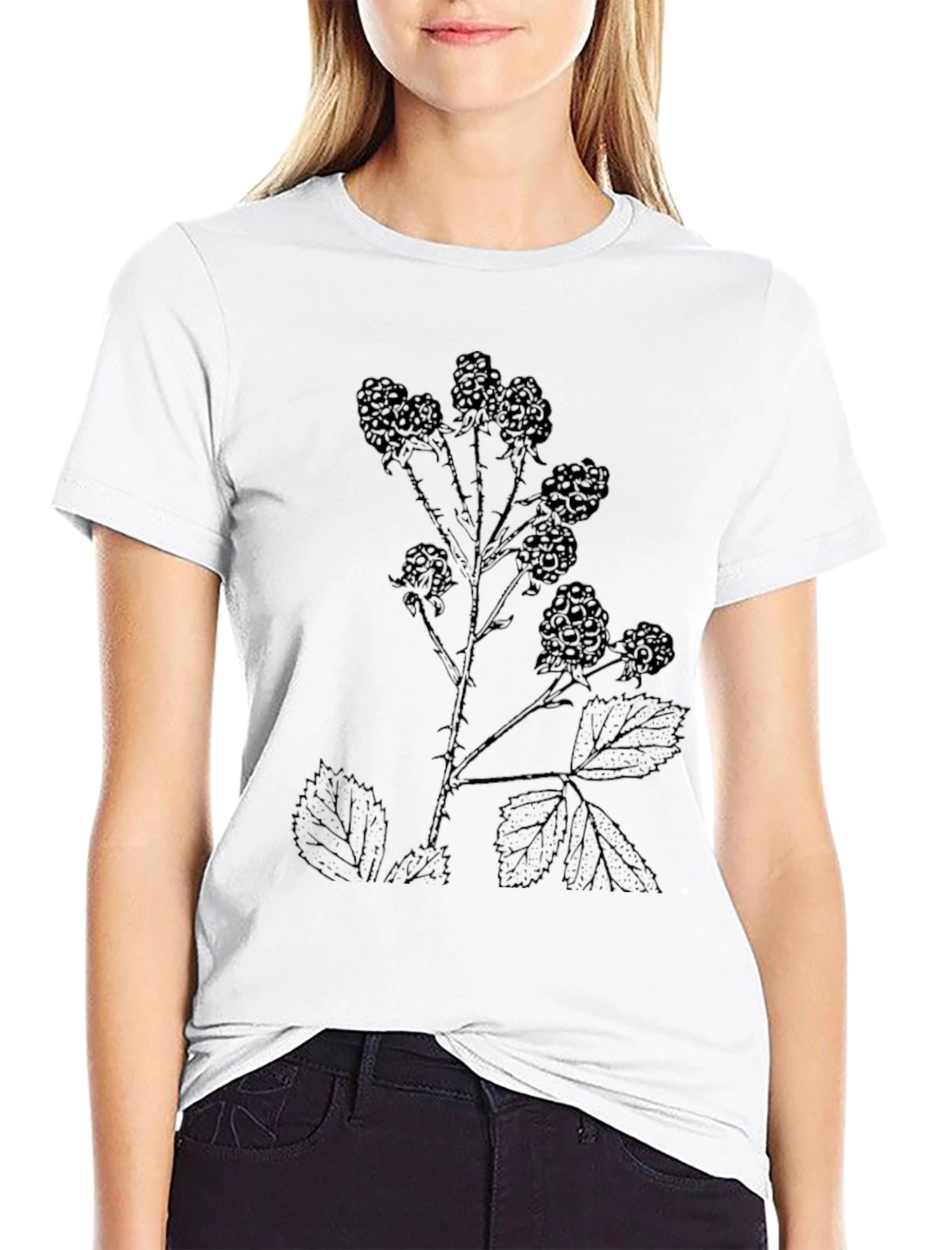 Berry Branch Graphic T-Shirt