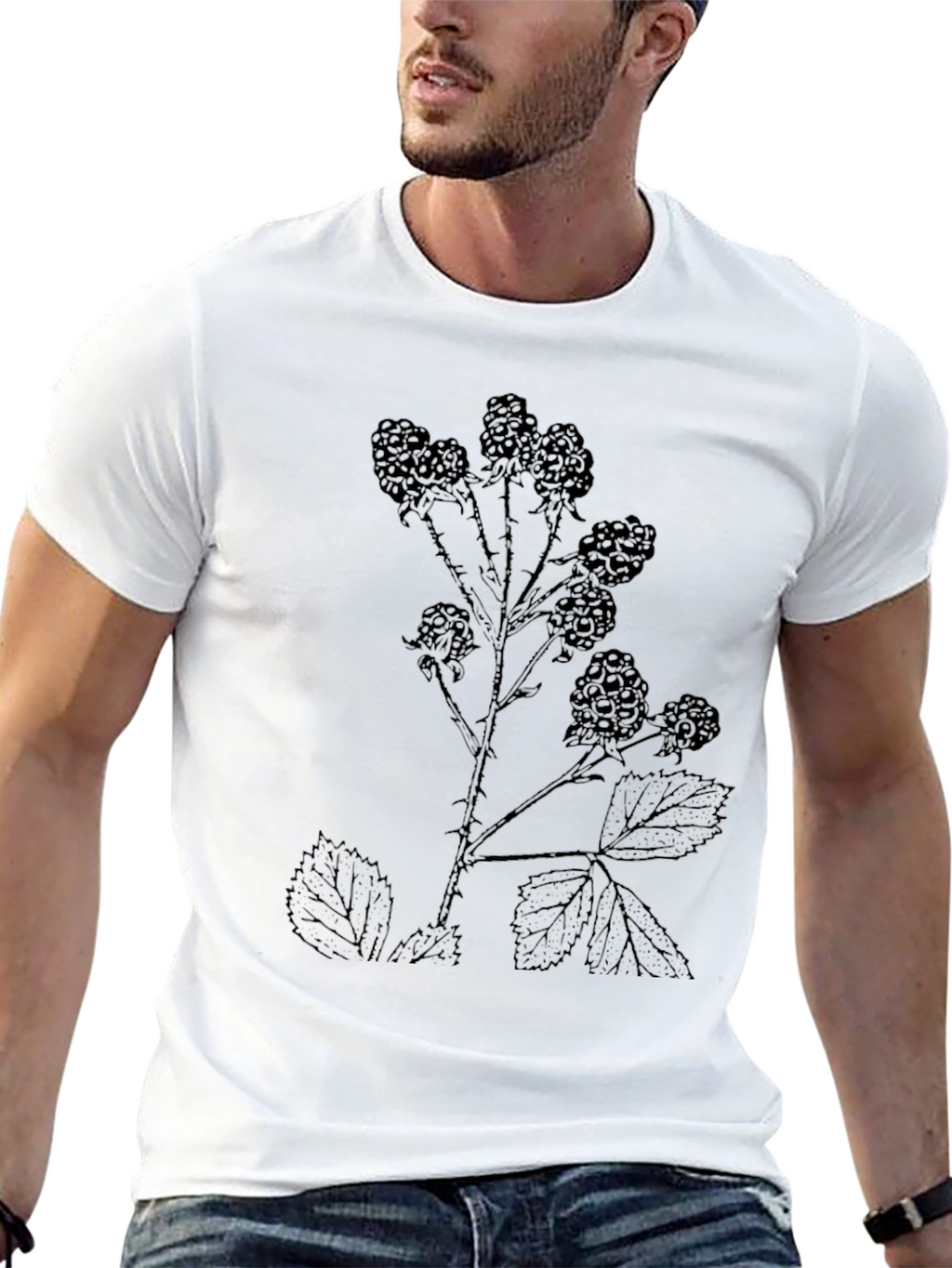 Berry Branch Graphic T-Shirt