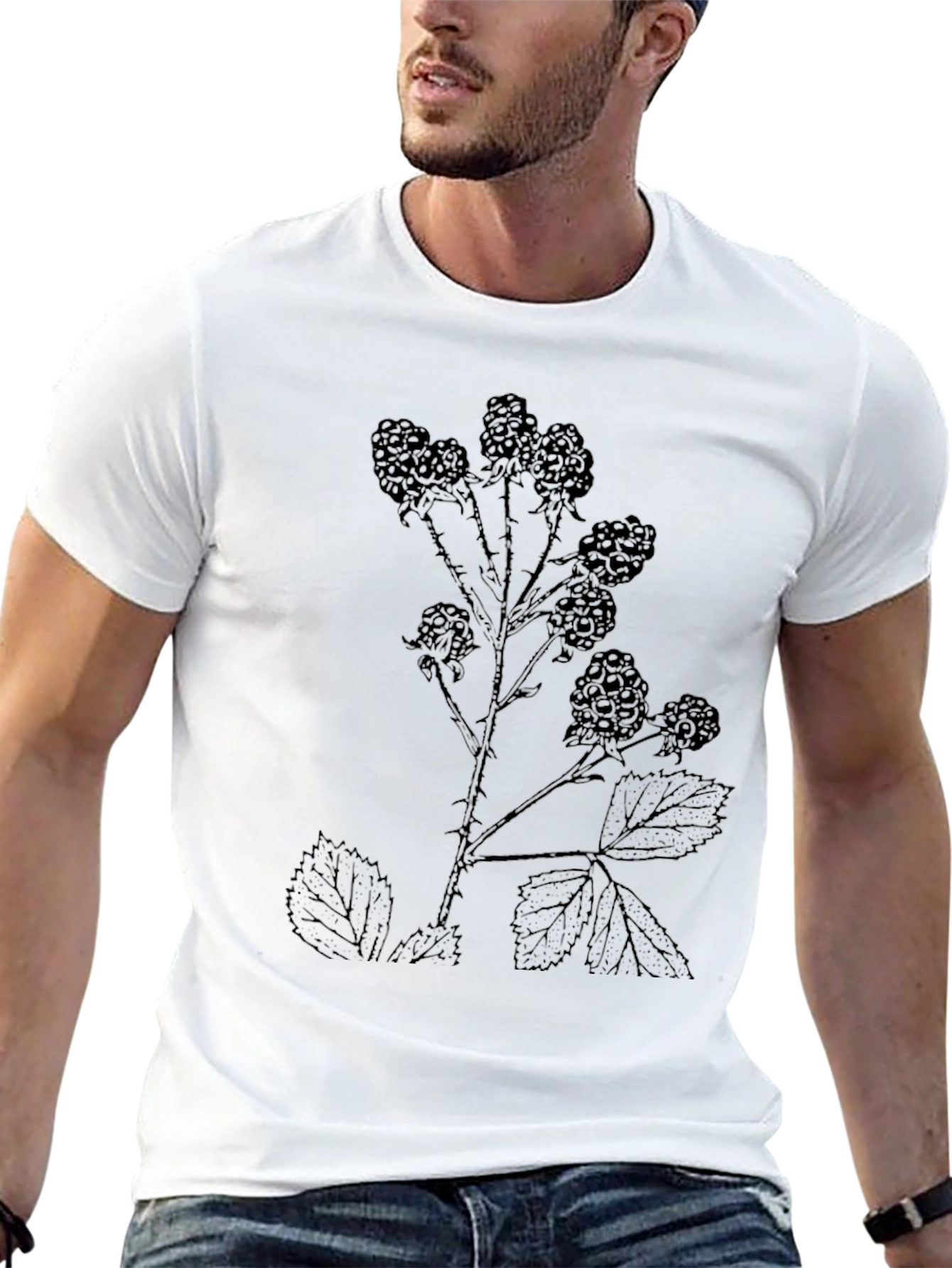 Berry Branch Graphic T-Shirt