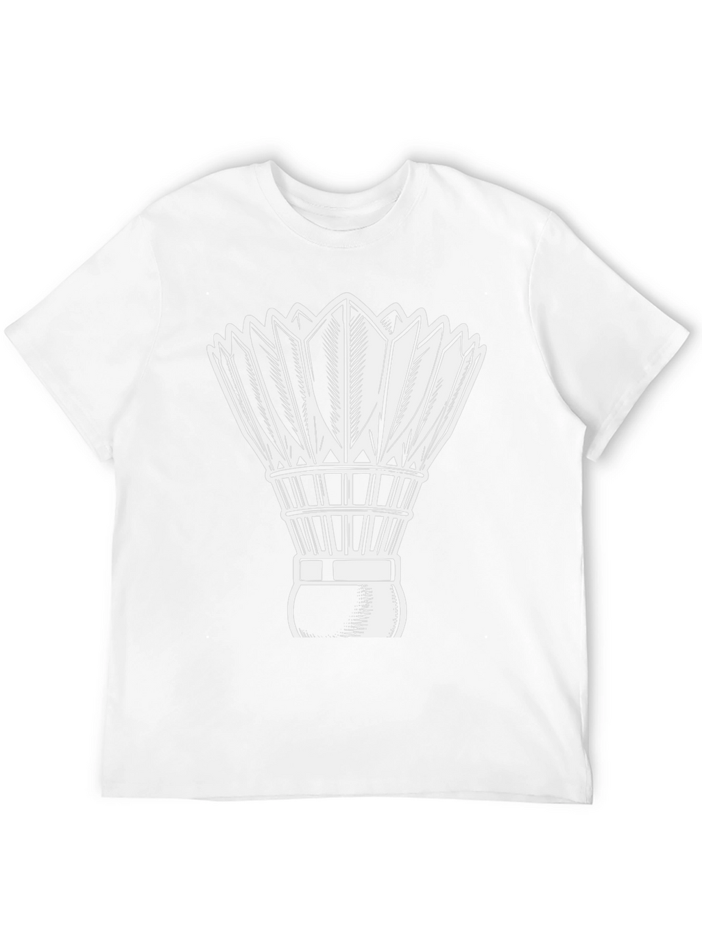 Badminton Shuttlecock Graphic Tee