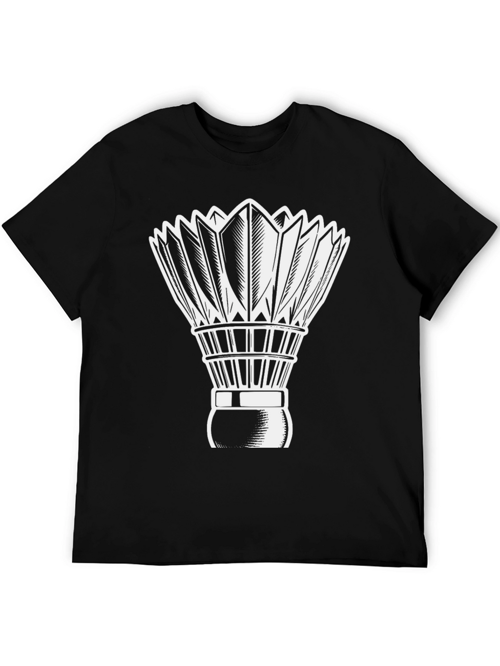 Badminton Shuttlecock Graphic Tee
