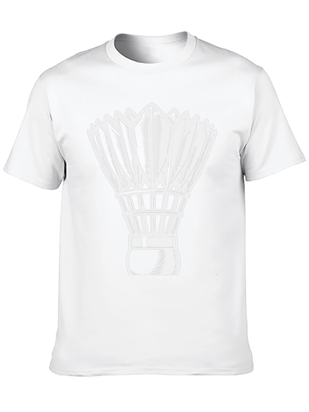 Badminton Shuttlecock Graphic Tee