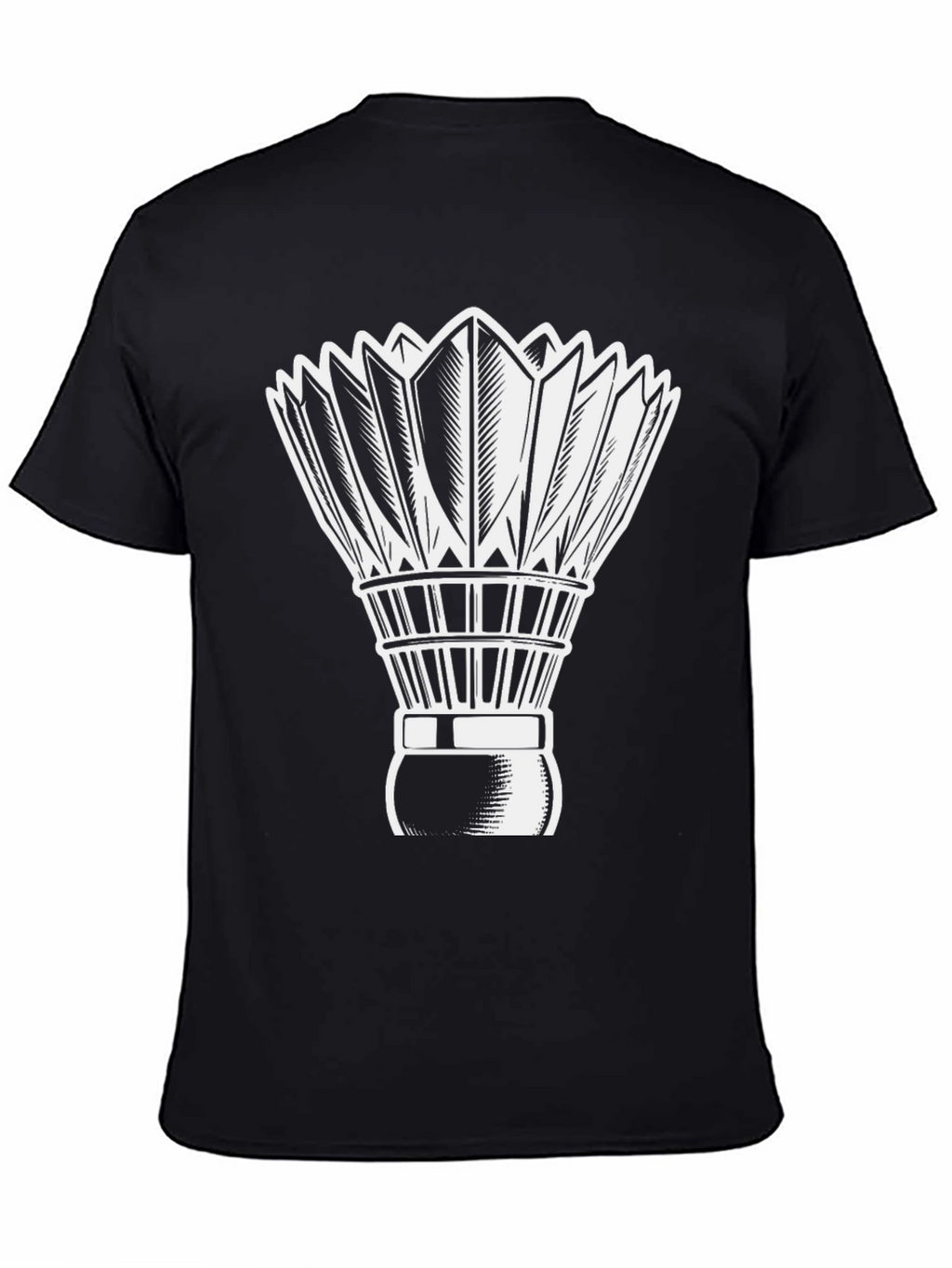 Badminton Shuttlecock Graphic Tee