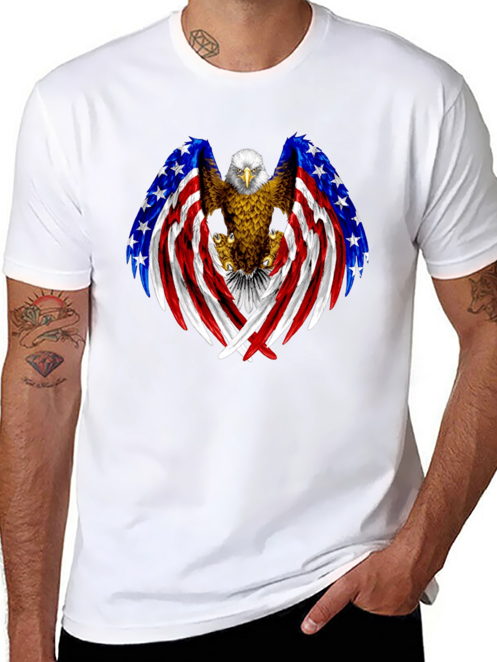 American Eagle Patriotic T-Shirt