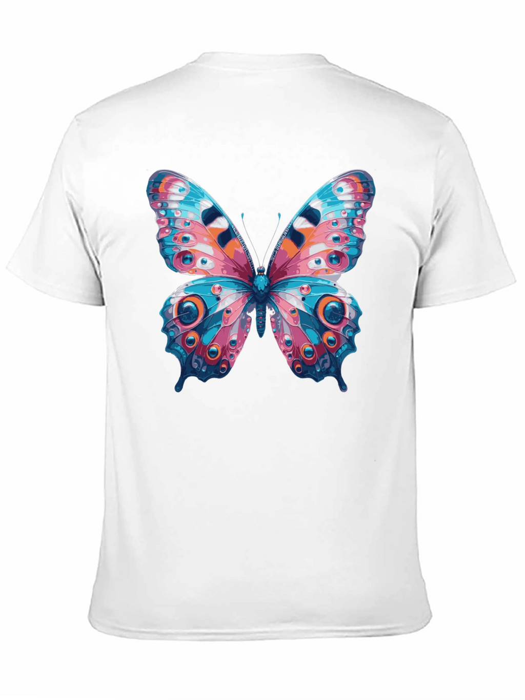Butterfly Graphic Black T-Shirt