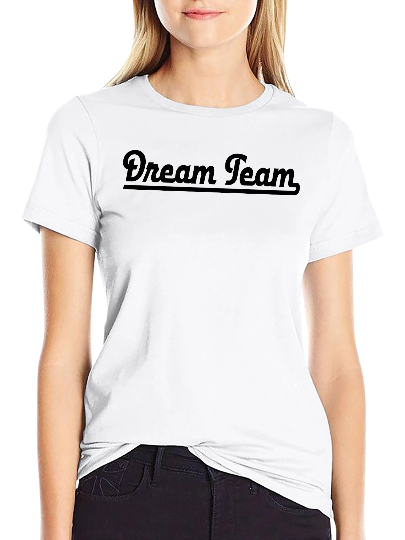 Dream Team Black Graphic T-Shirt