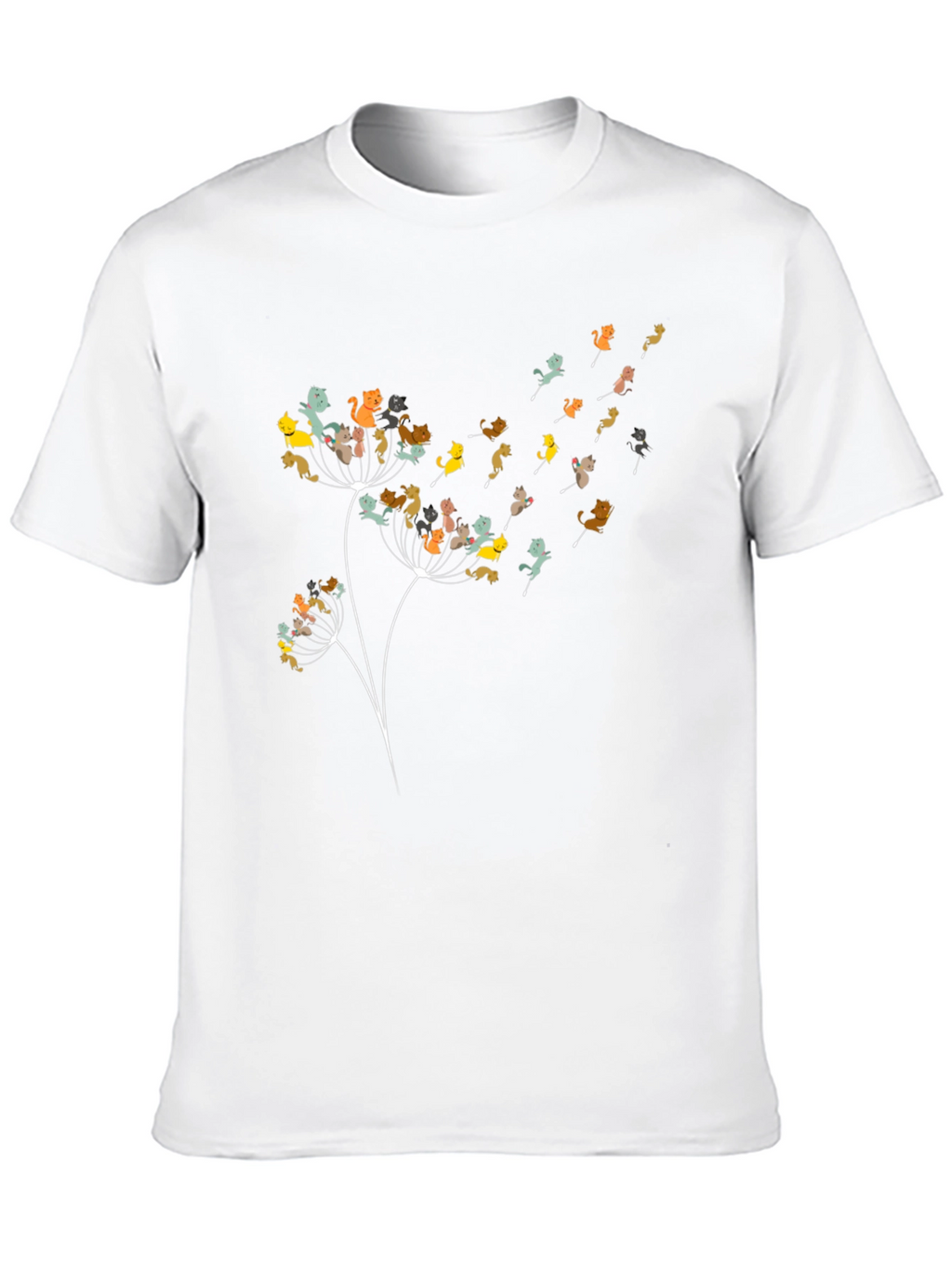 Cat Dandelion T-Shirt