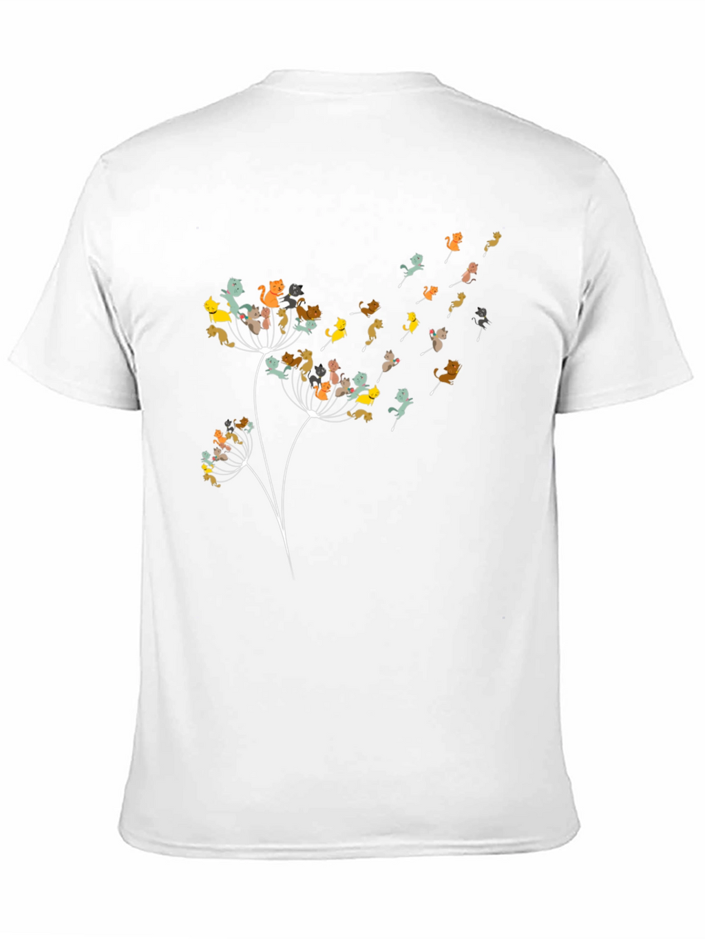 Cat Dandelion T-Shirt