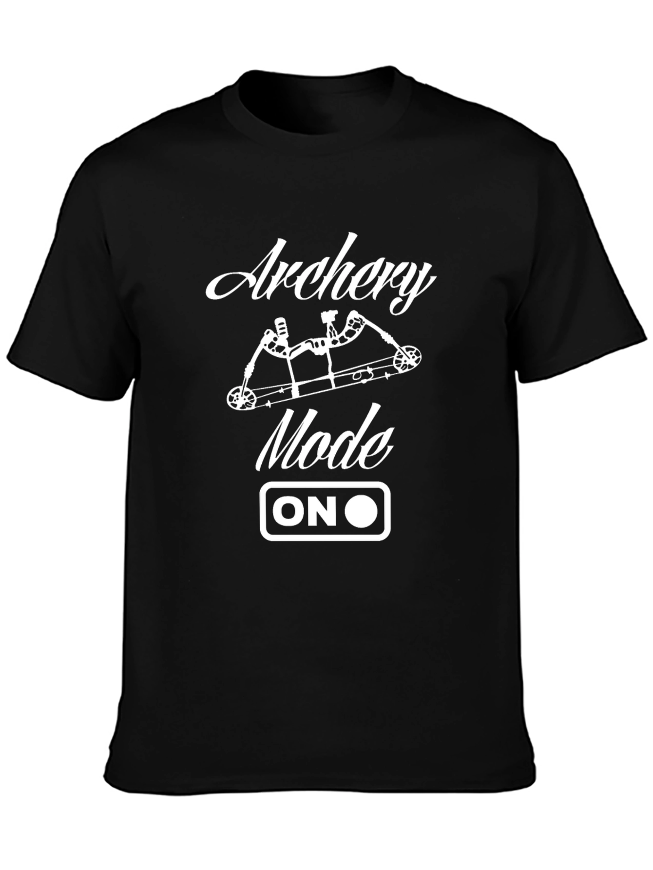Archery Mode ON Black T-Shirt