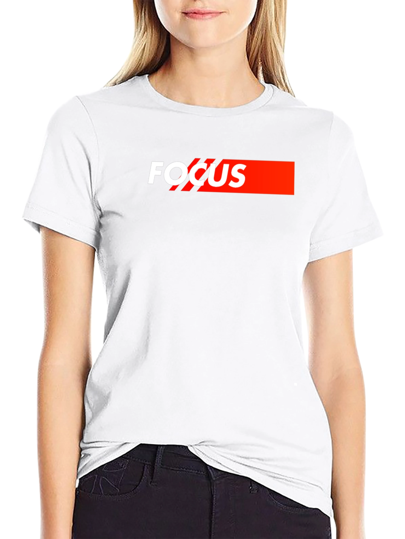 Focus Graphic Tee - Bold & Stylish Cotton Blend Shirt